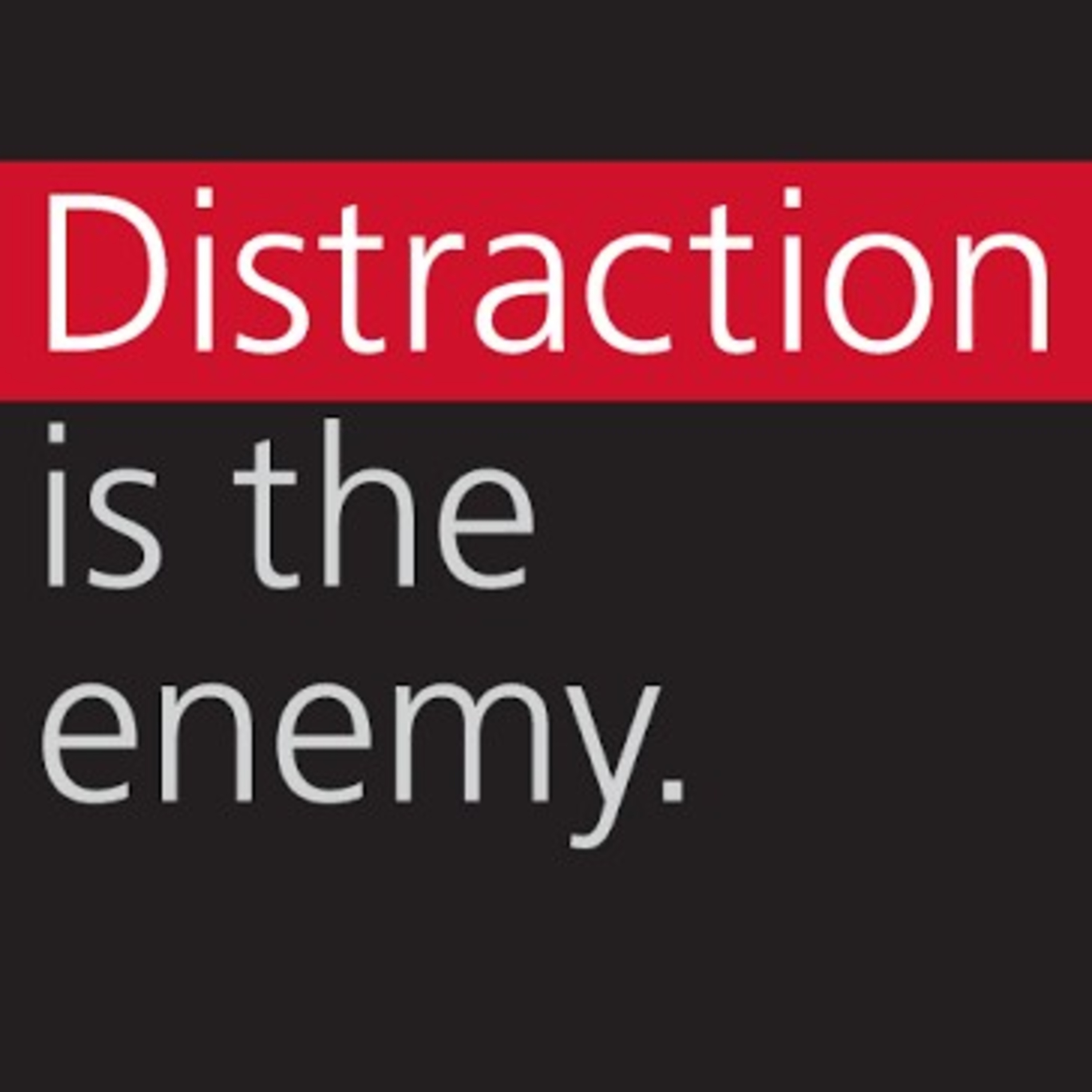 The Enemy Called Distraction episode artwork