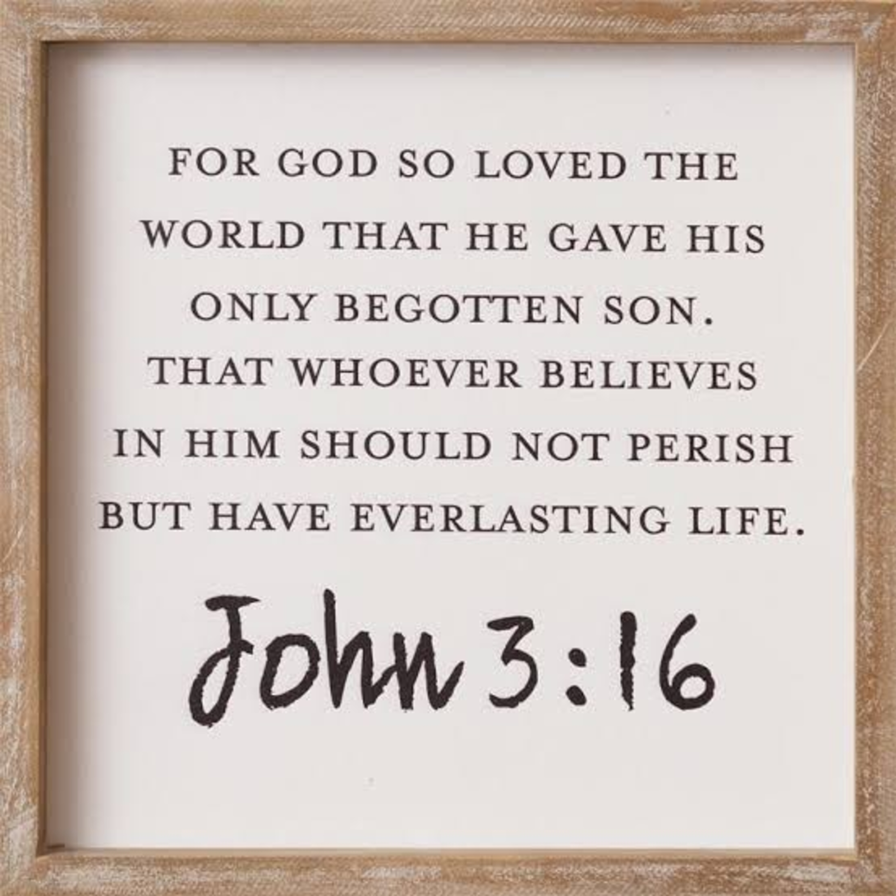For God So Love The World