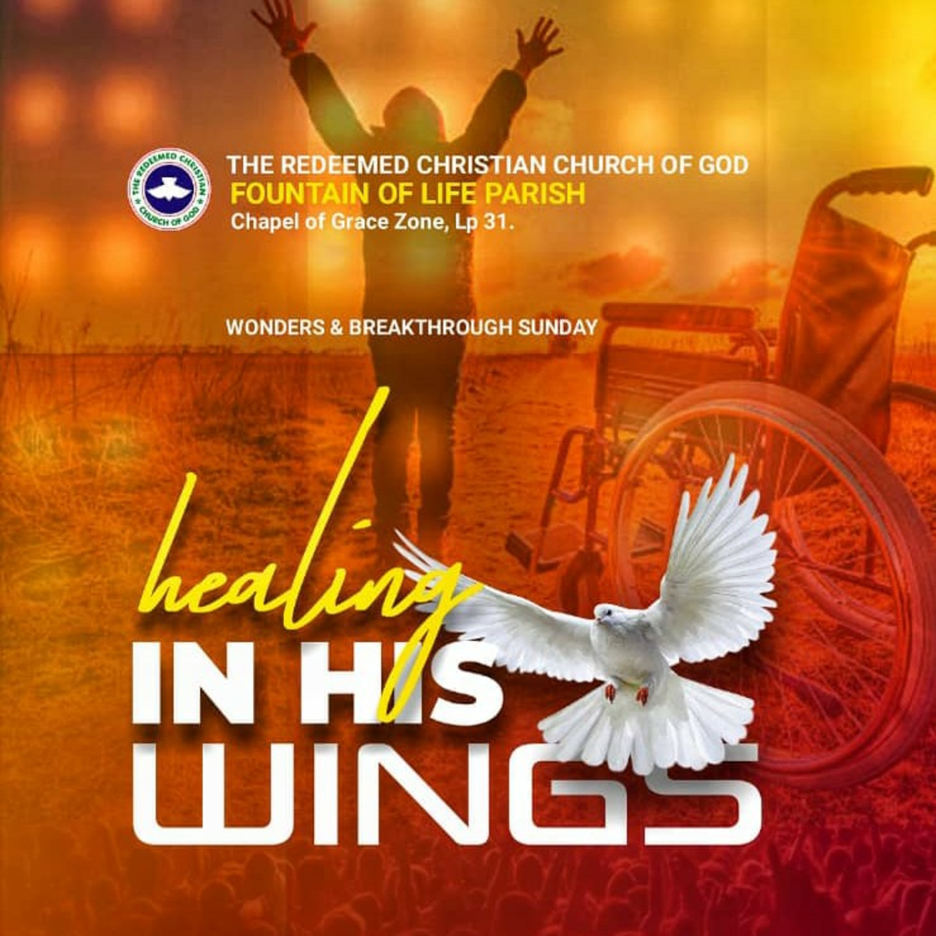 Healing In His Wings  episode artwork
