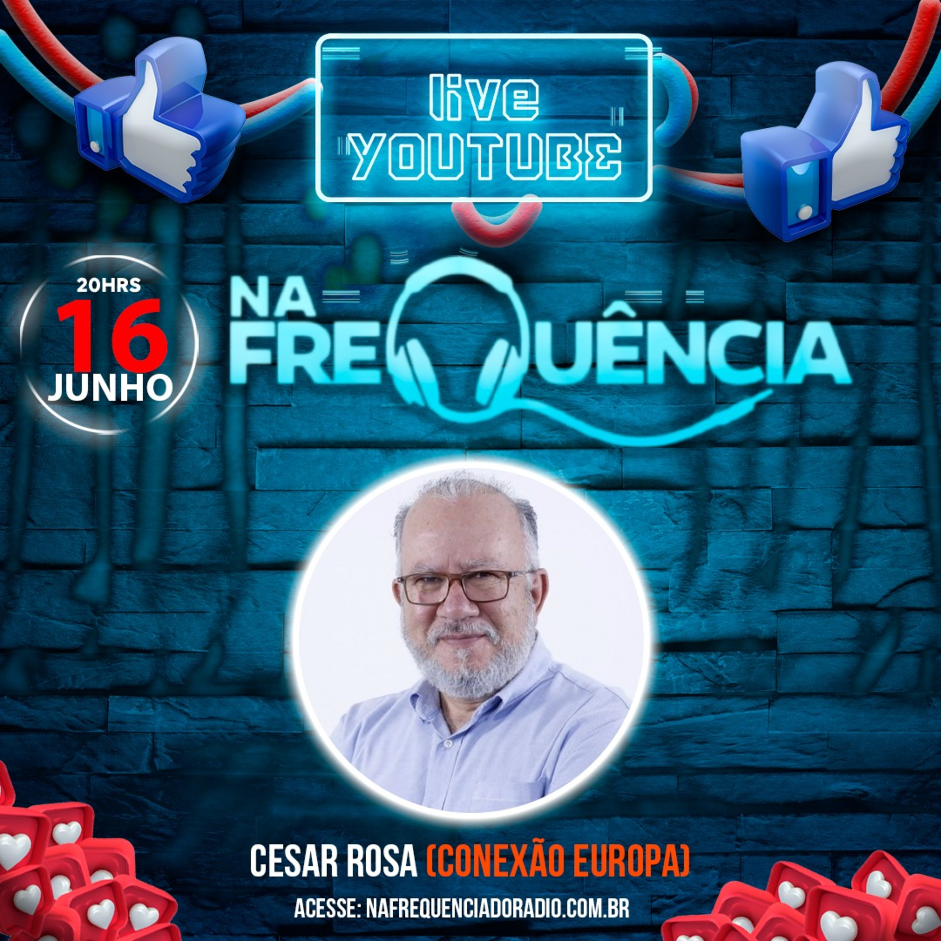 Na Freqüência do Rádio A SUA LIVE PODCAST