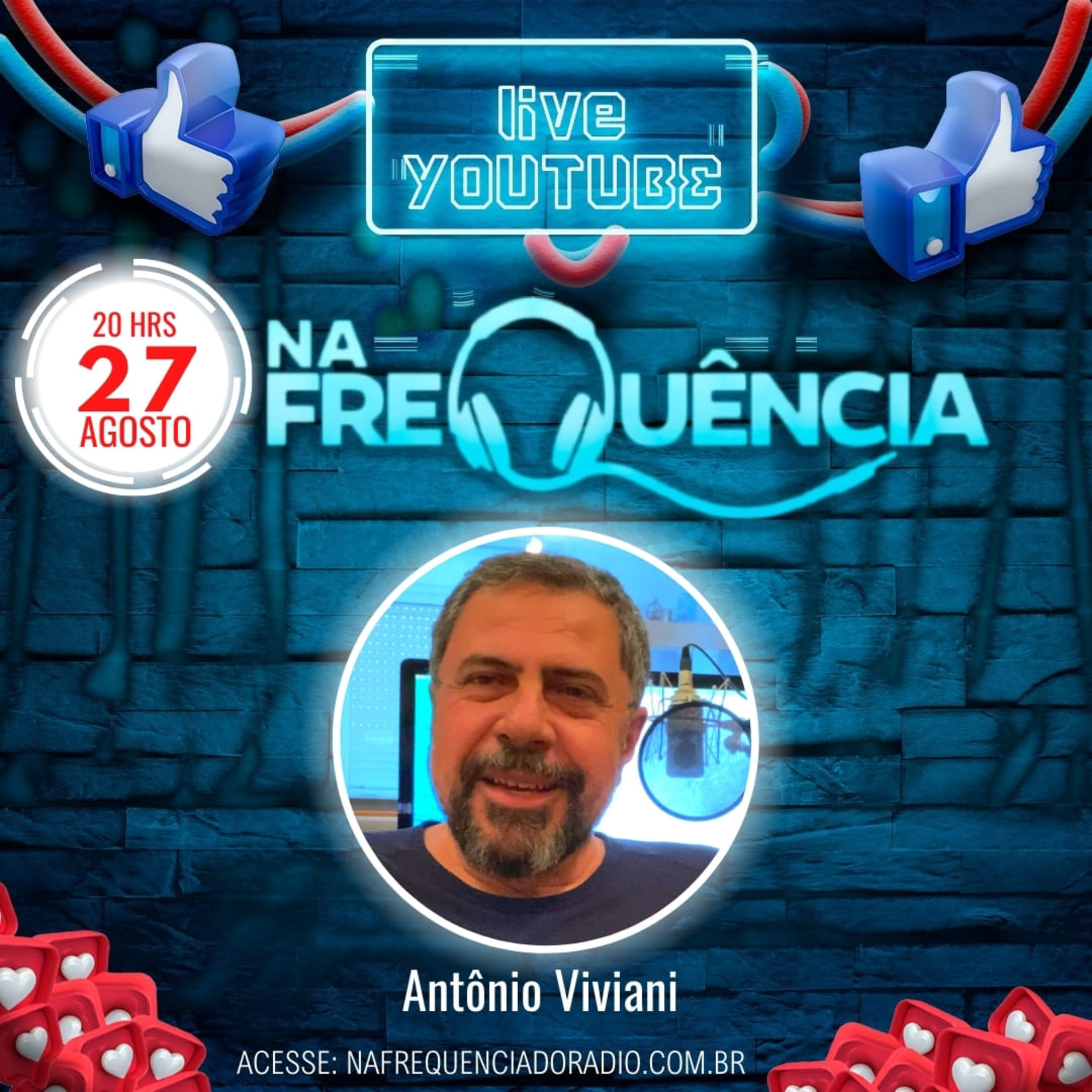 Na Freqüência do Rádio A SUA LIVE PODCAST