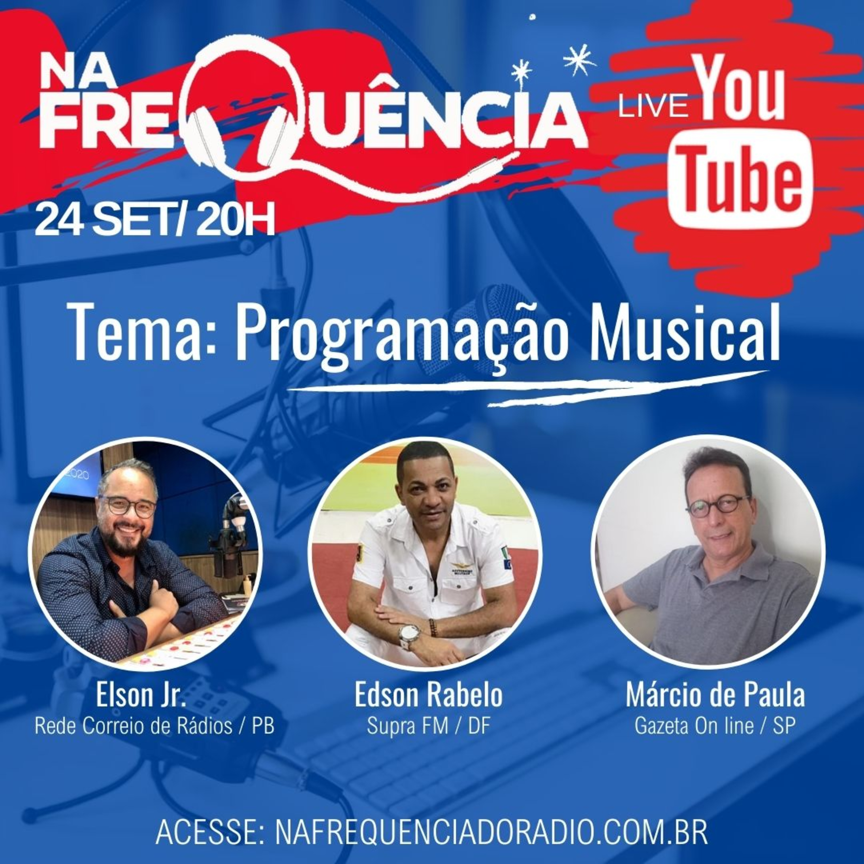 Na Freqüência do Rádio A SUA LIVE PODCAST