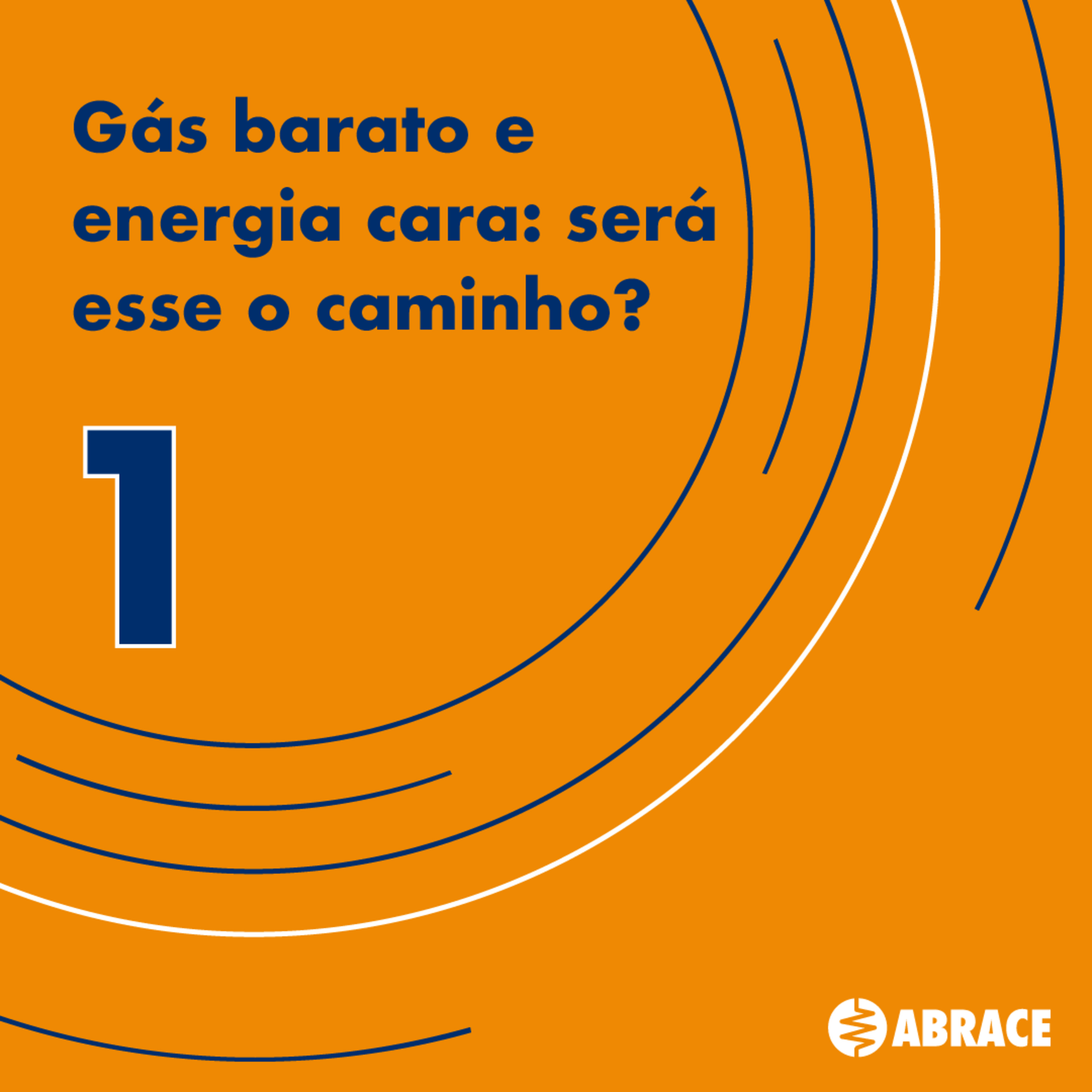 Energia para sair da crise