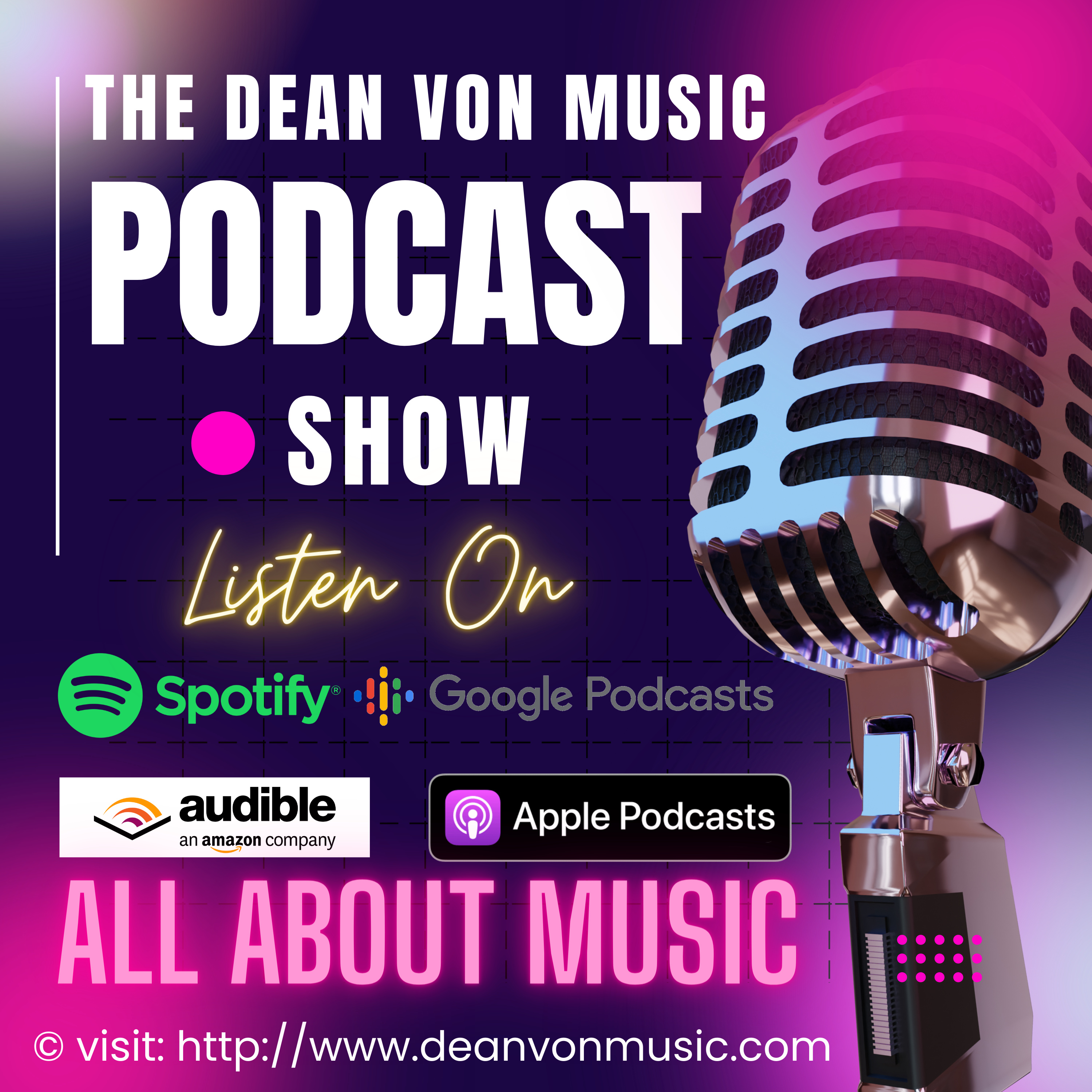 The Dean Von Music Podcast Show Coming to you Live from Las Vegas, Nevada