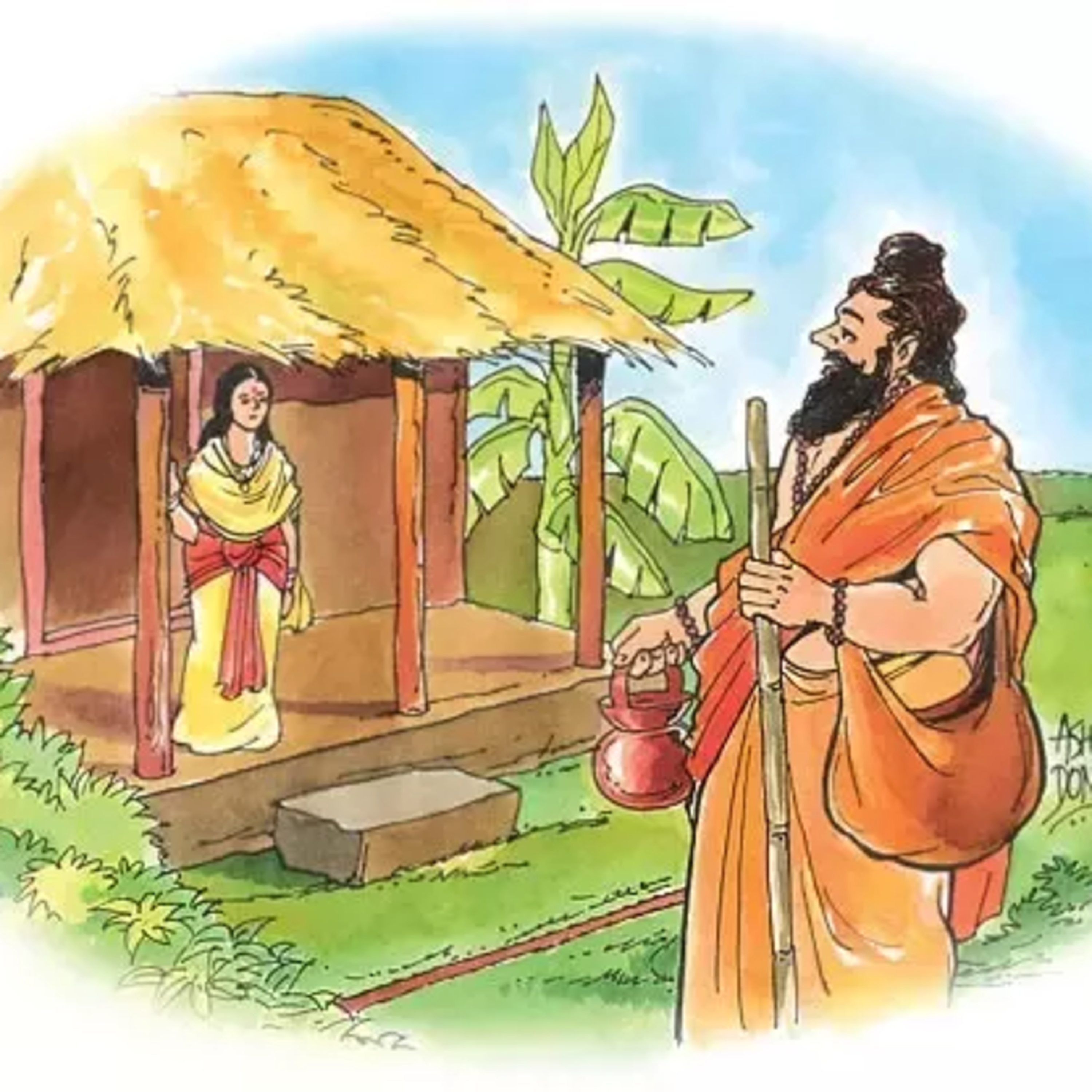 Ravana Abducts Sita From Panchavadi: A Story from Ramayana episode artwork