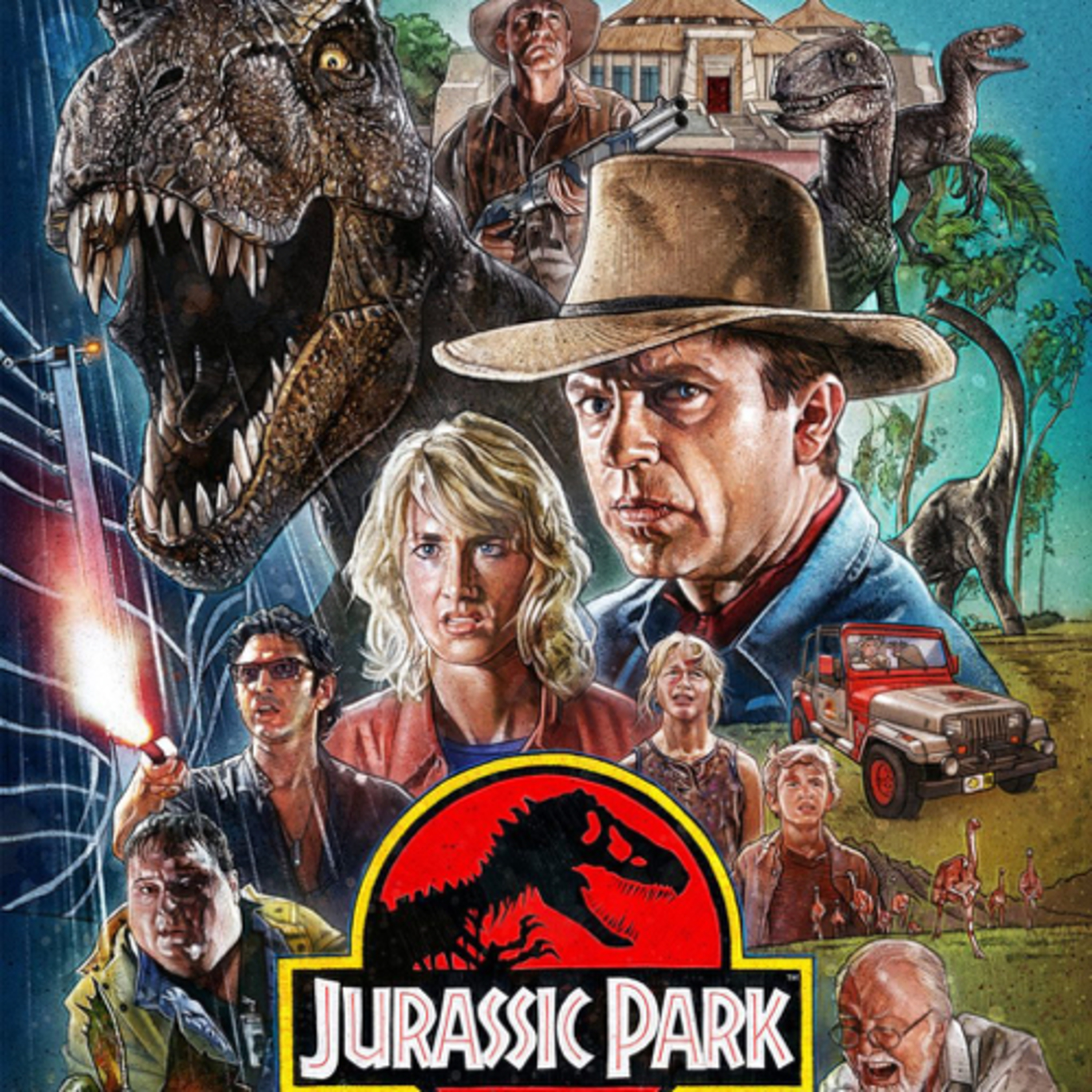 Views on Jurassic Park episode artwork