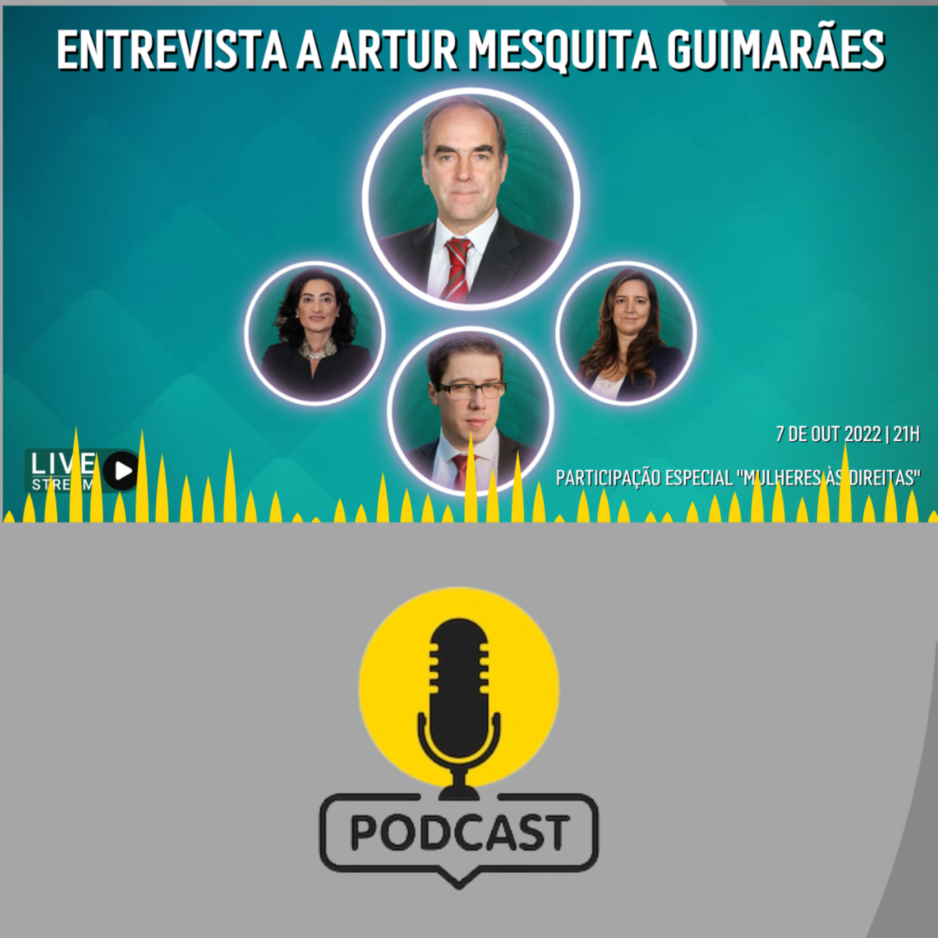 ENTREVISTA COM ARTUR MESQUITA GUIMARÃES // Podcast  episode artwork