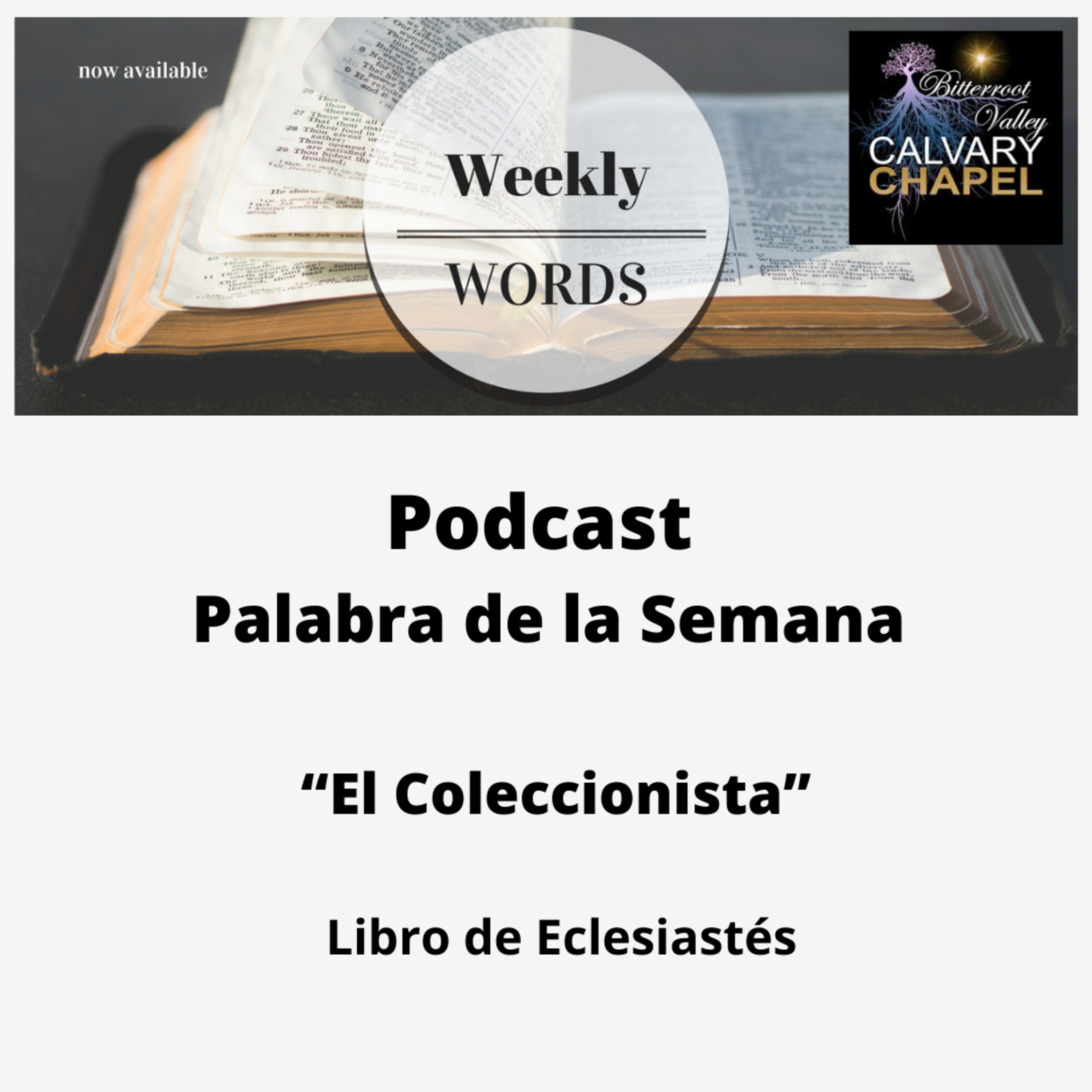Palabra de la Semana “ El Coleccionista ” Libro de Eclesiastés episode artwork
