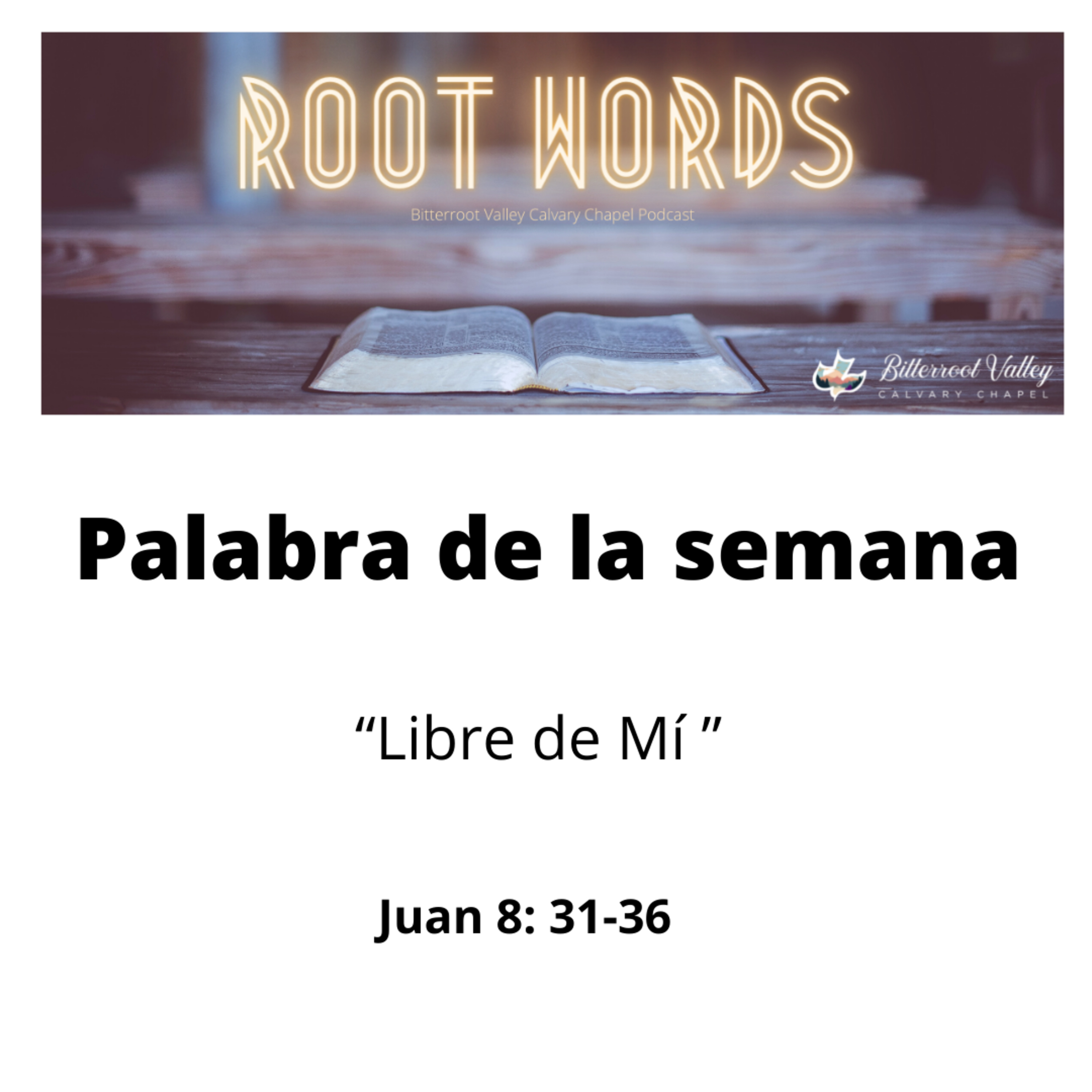 Palabra de la Semana “Libre de Mí ” Juan 8: 31-36 episode artwork
