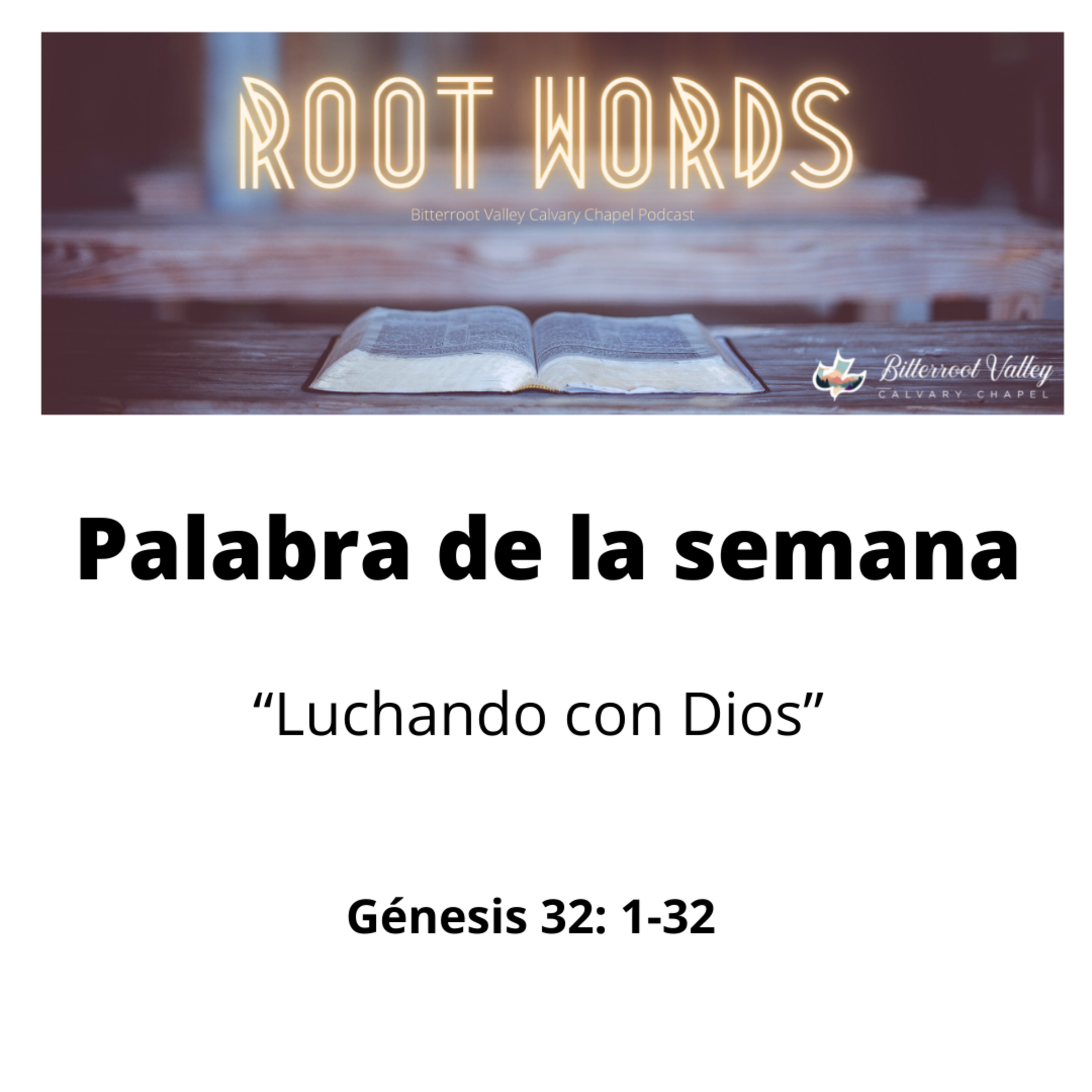 Palabra de la Semana “Luchando con Dios” Génesis 32: 1-32 episode artwork