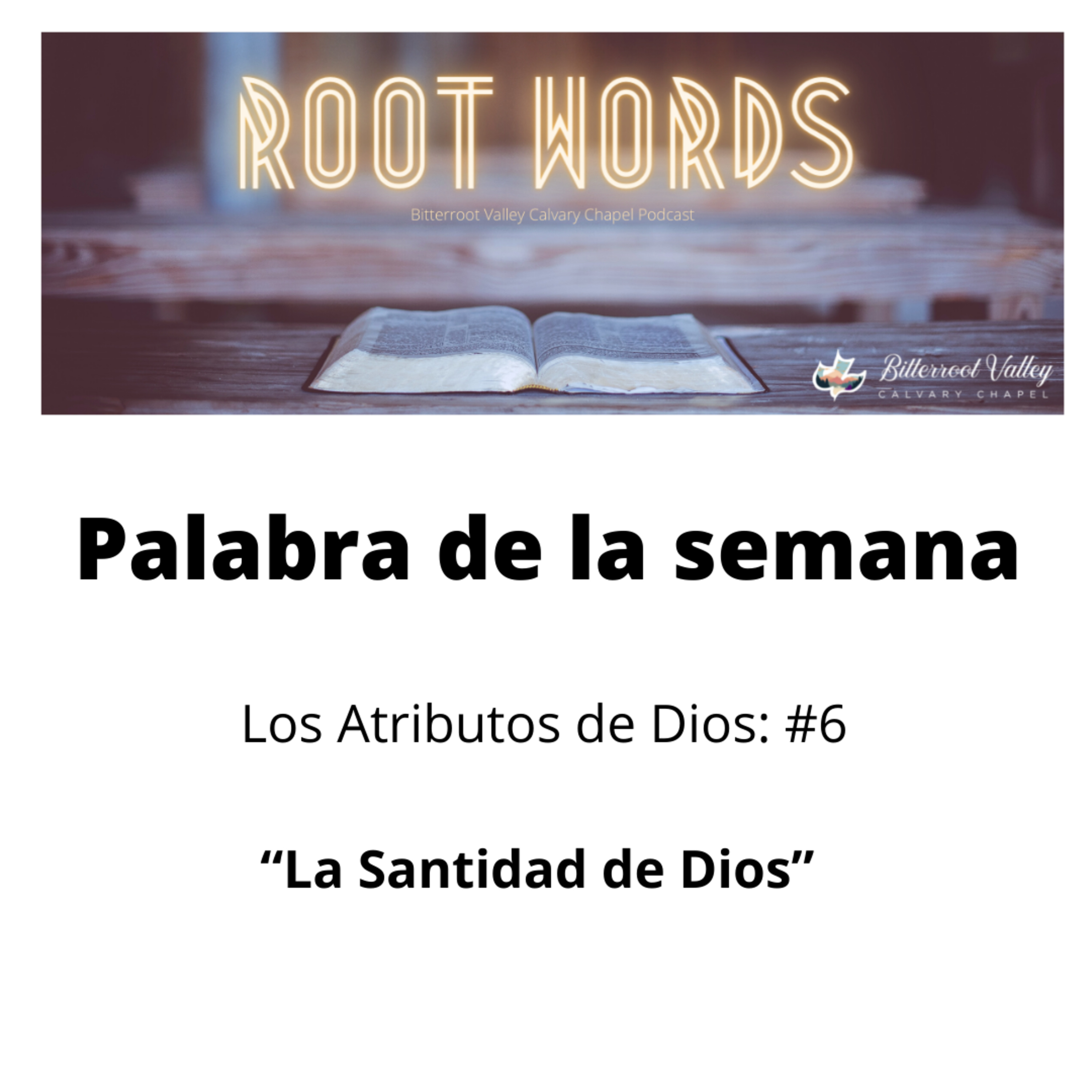 La Palabra de la Semana Los Atributos de Dios: Atributo # 6: La Santidad de Dios episode artwork
