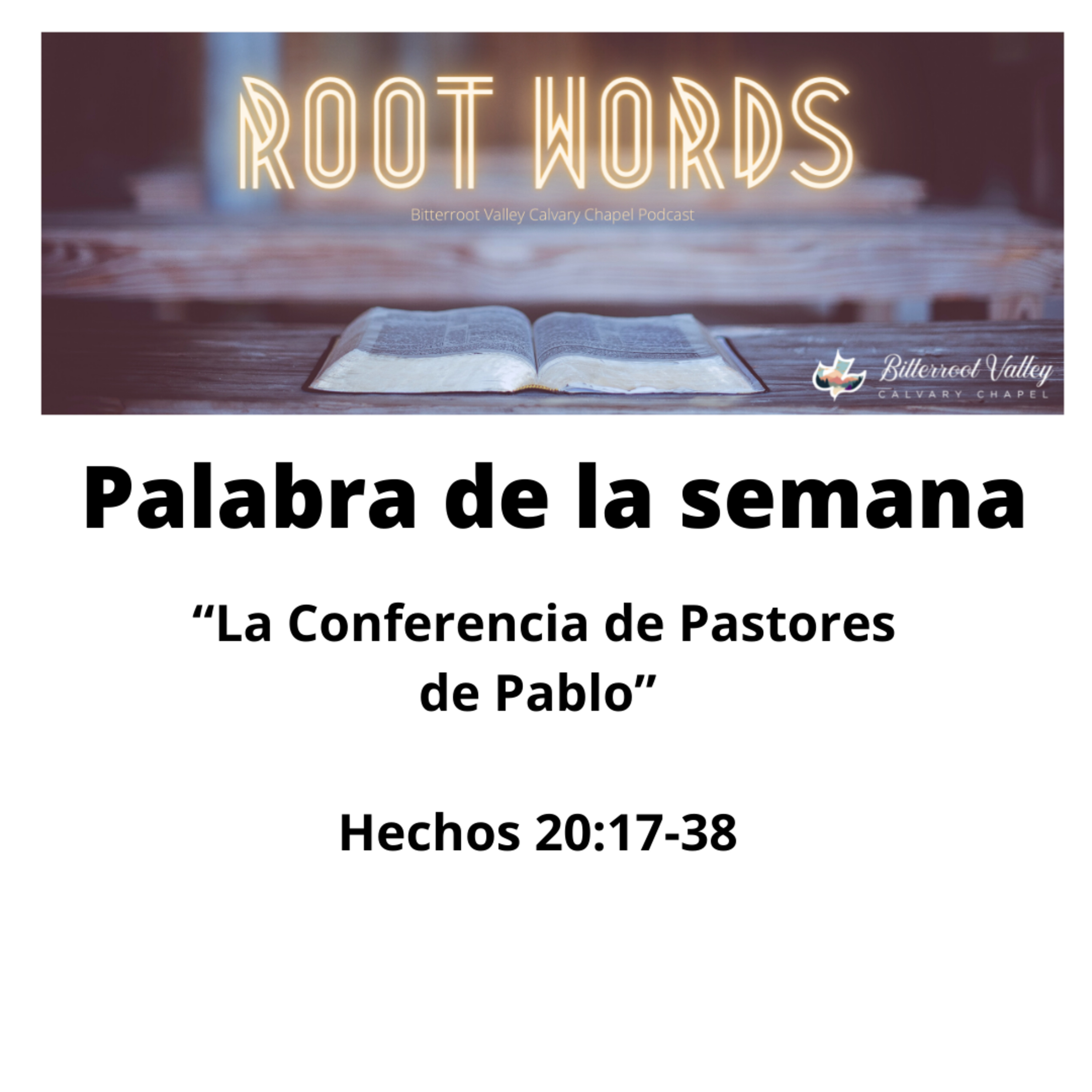  Palabra de la Semana “La Conferencia de Pastores de Pablo ” Hechos 20:17-38 episode artwork