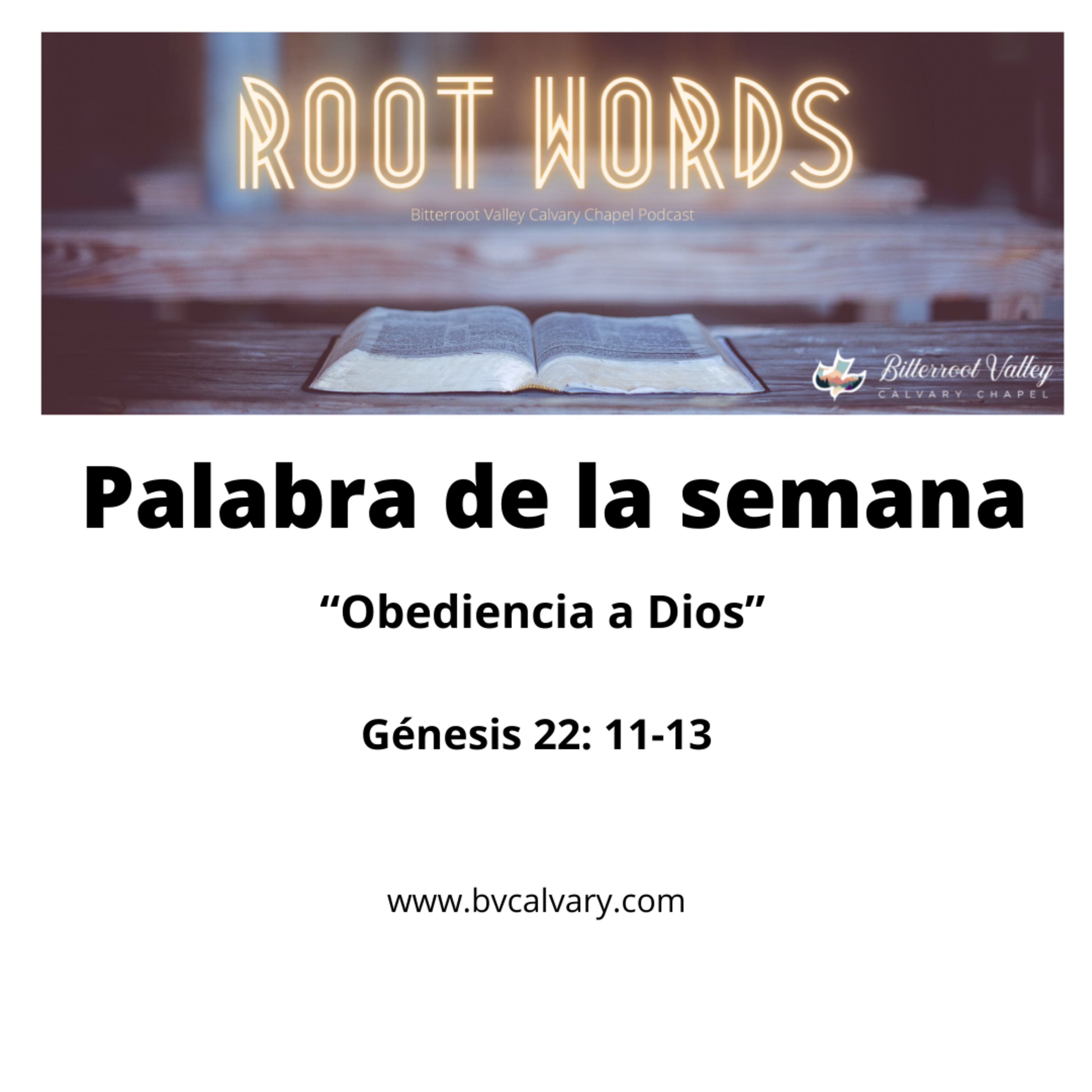 Palabra de la Semana “Obediencia a Dios” Génesis 22: 11-13 episode artwork