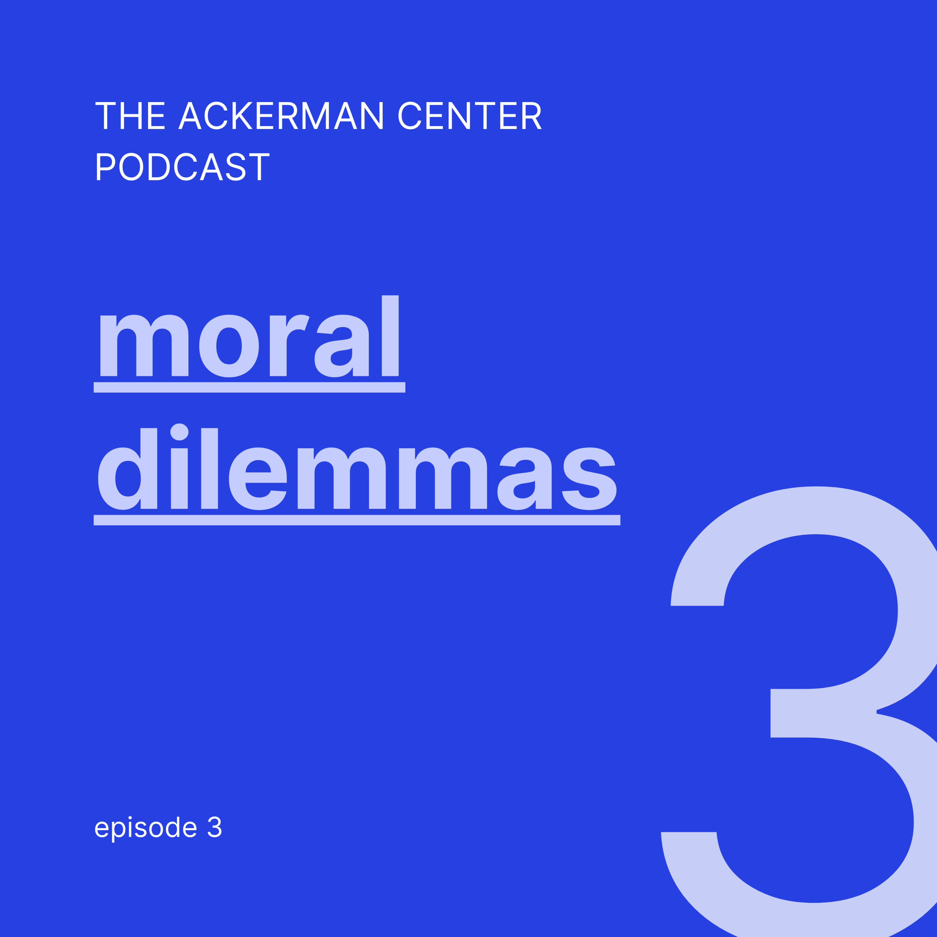 Ackerman Center Podcast