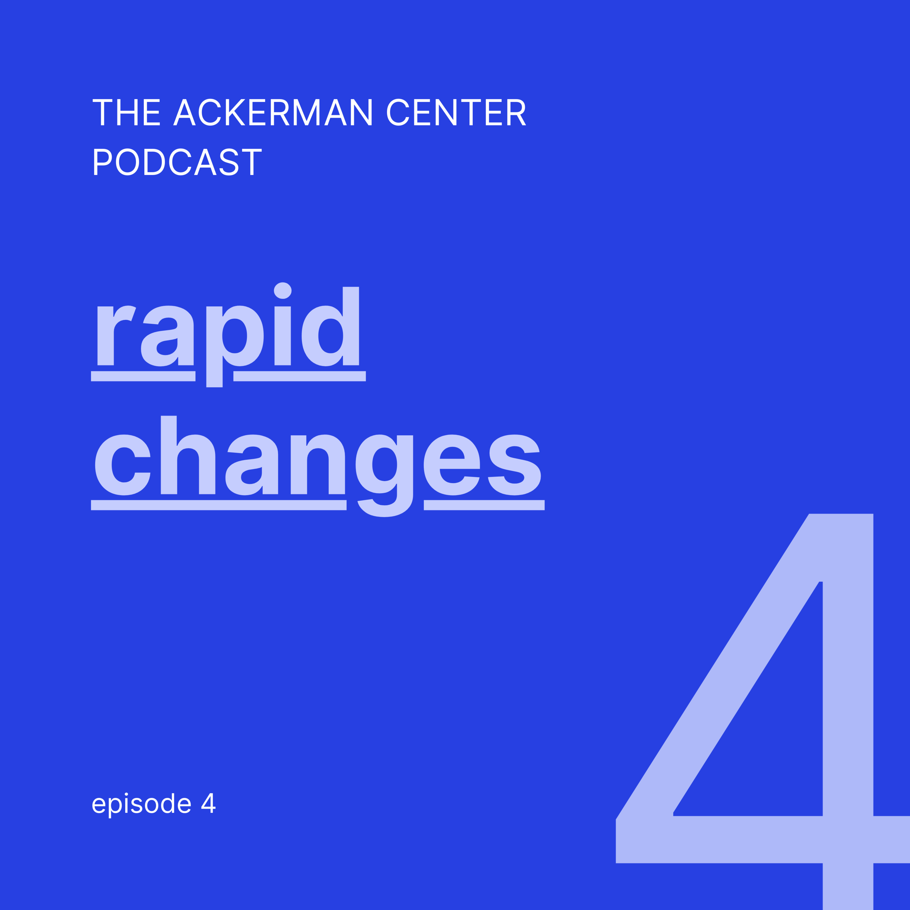 Ackerman Center Podcast