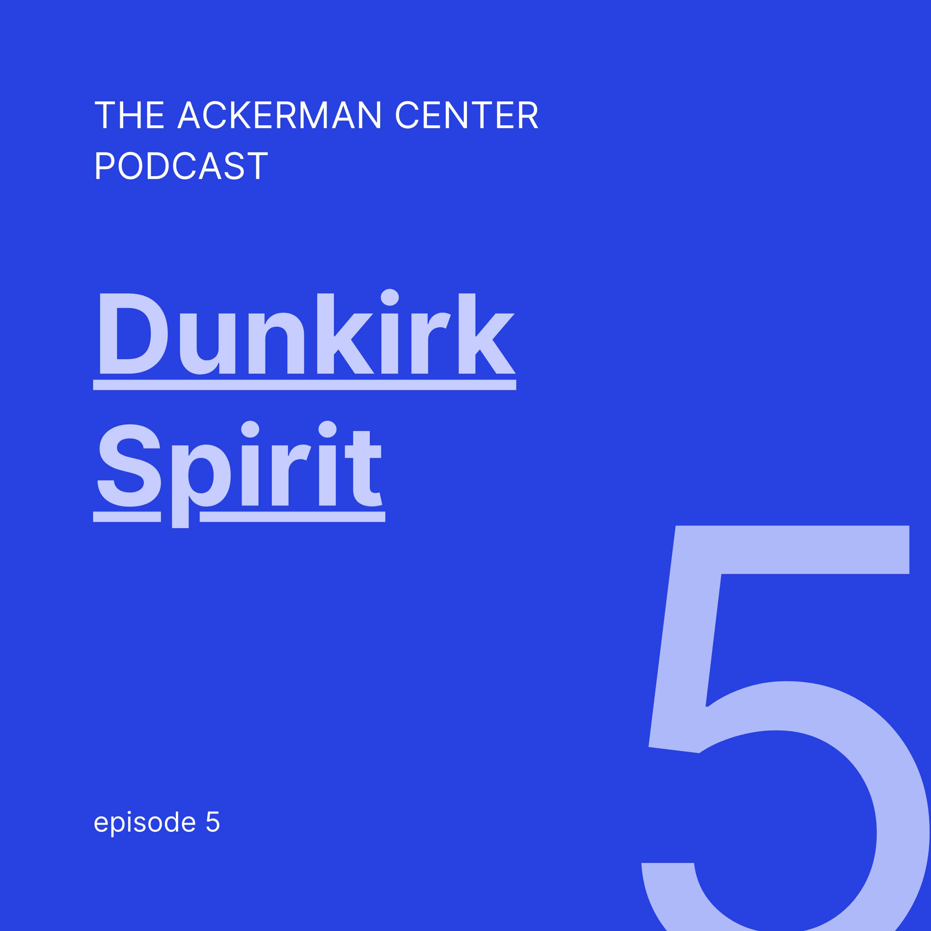 Ackerman Center Podcast