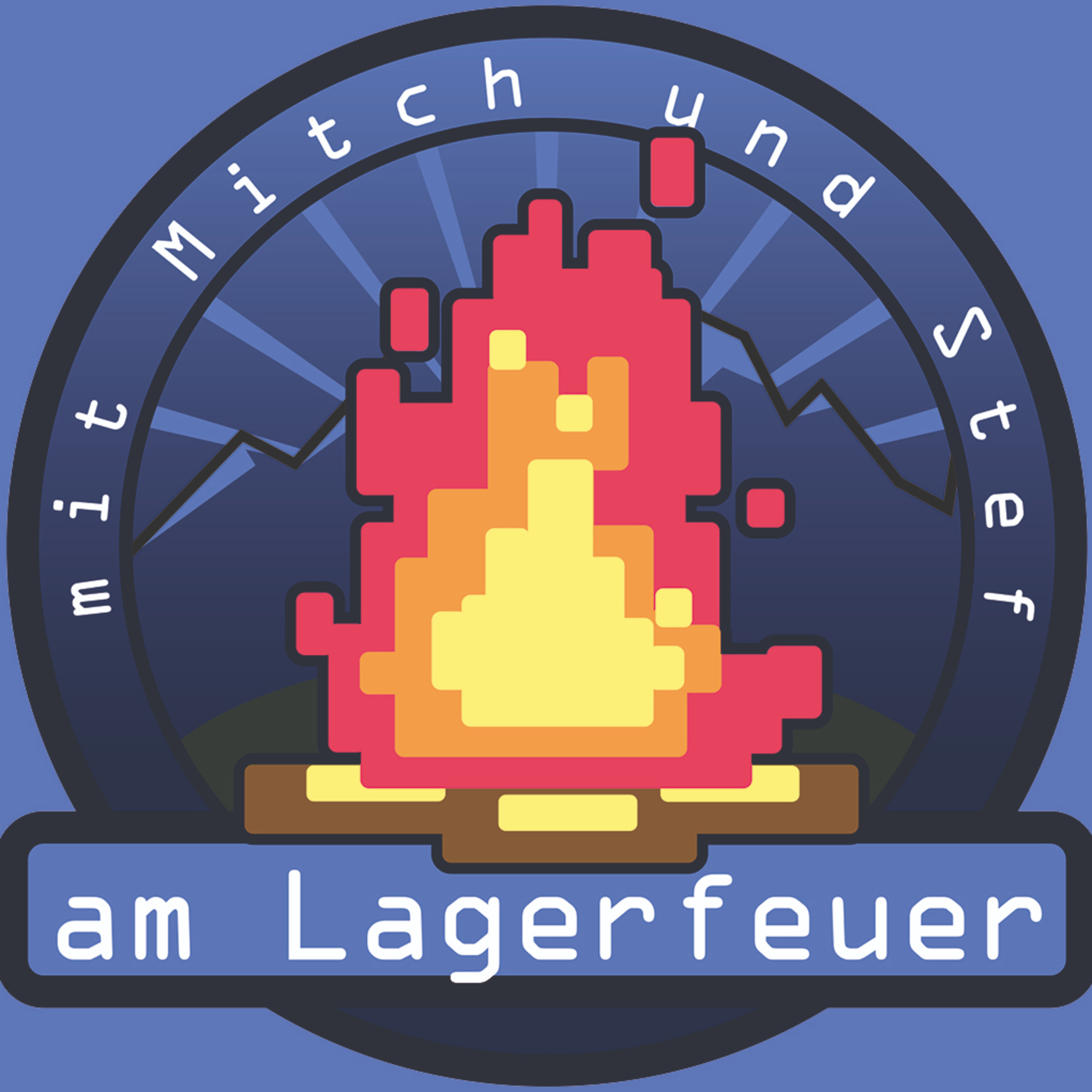 am Lagerfeuer