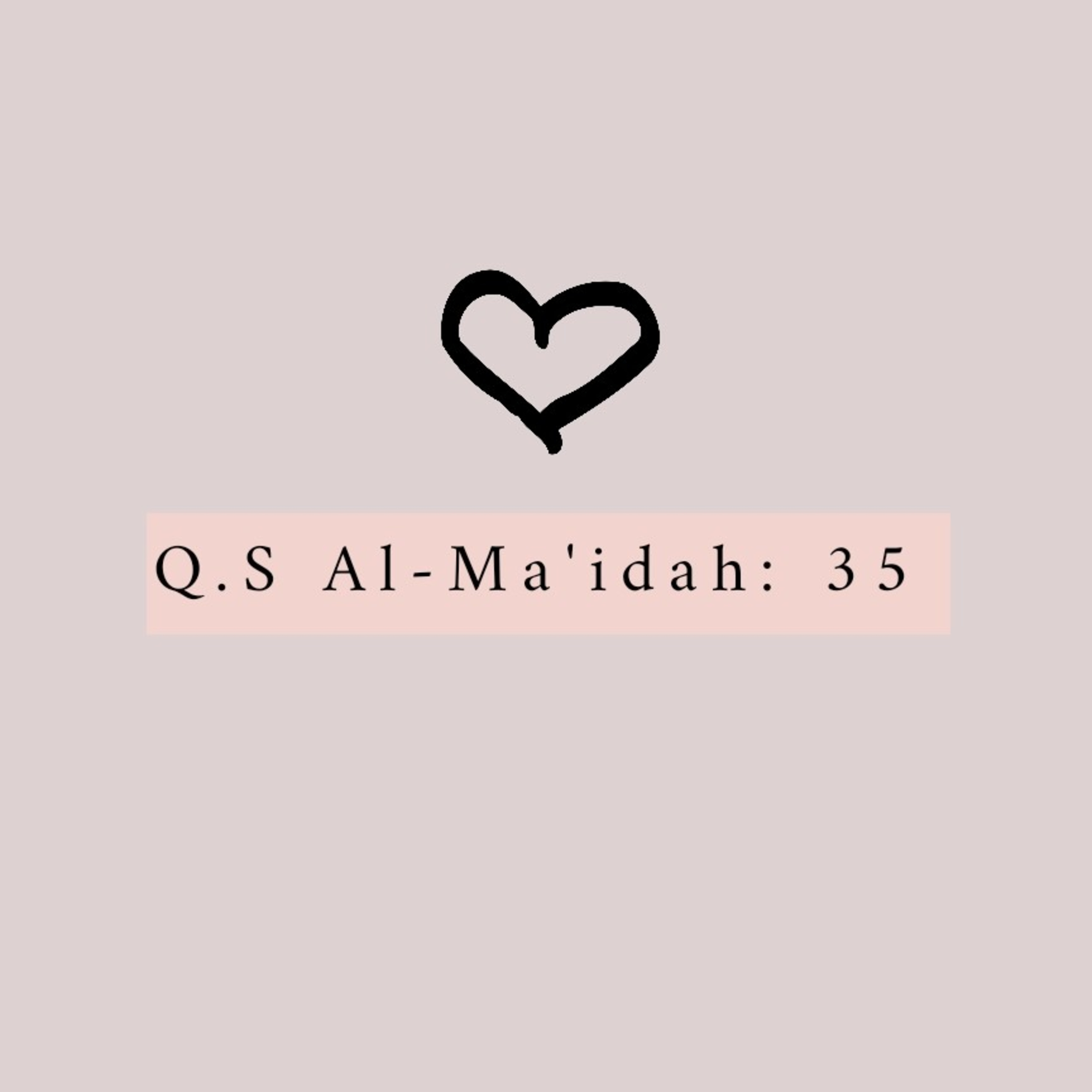 Al Ma'idah: 35 episode artwork
