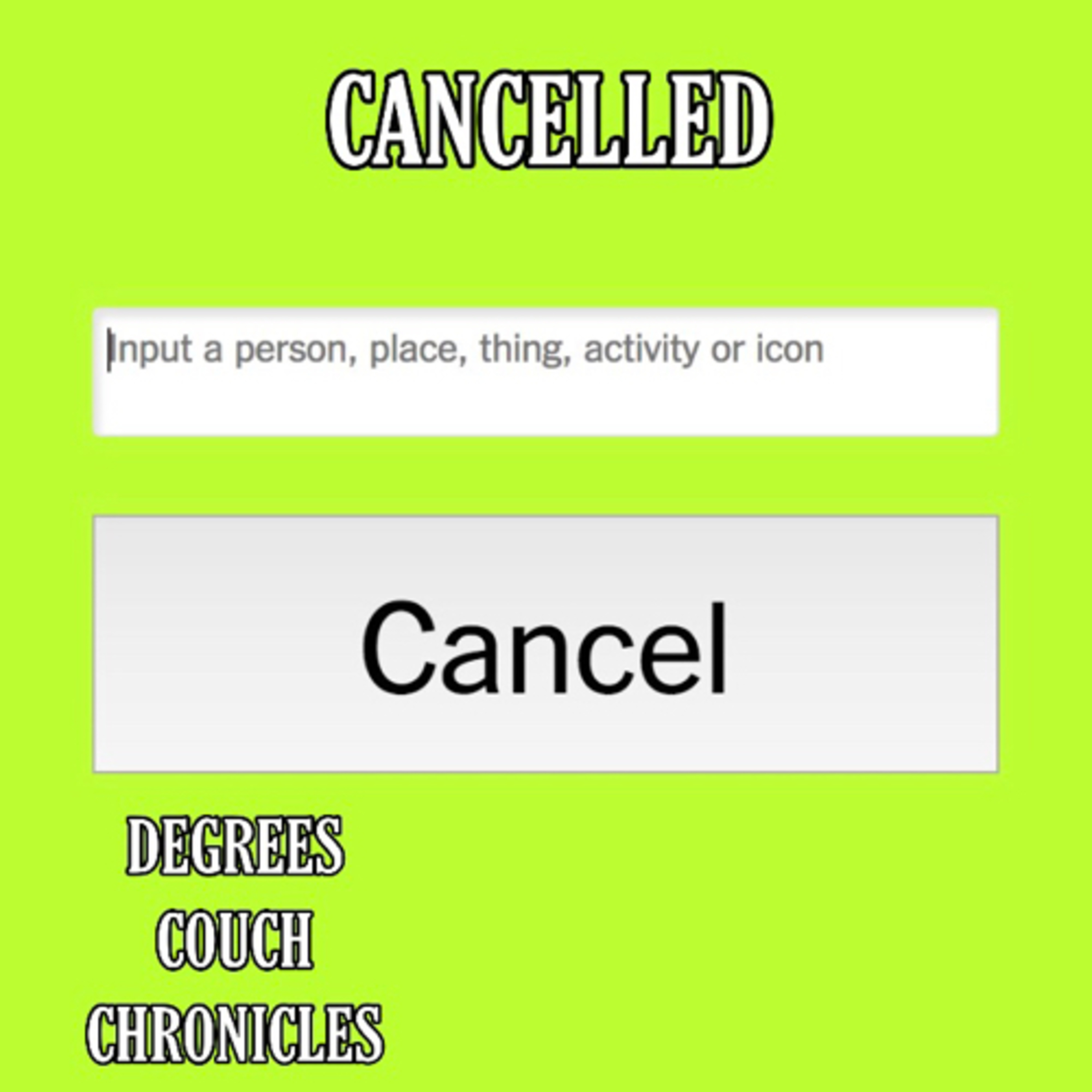 "Cancelled" Episode 7 episode artwork