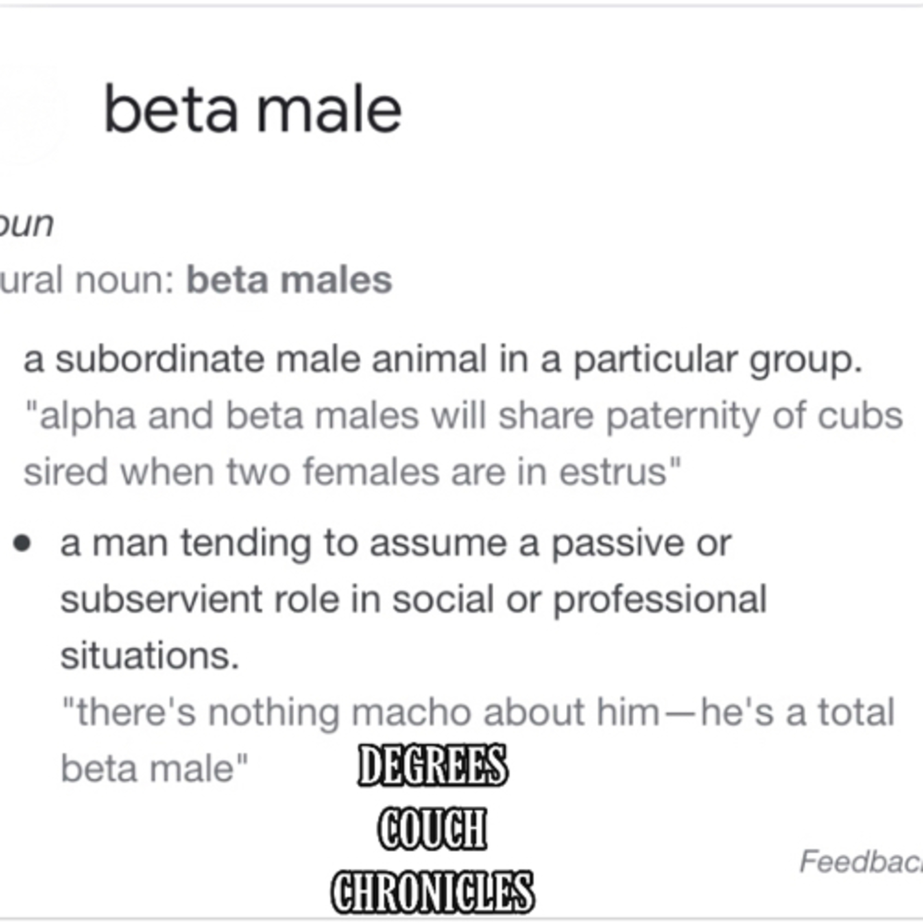 "Beta Males" Episode 59 episode artwork