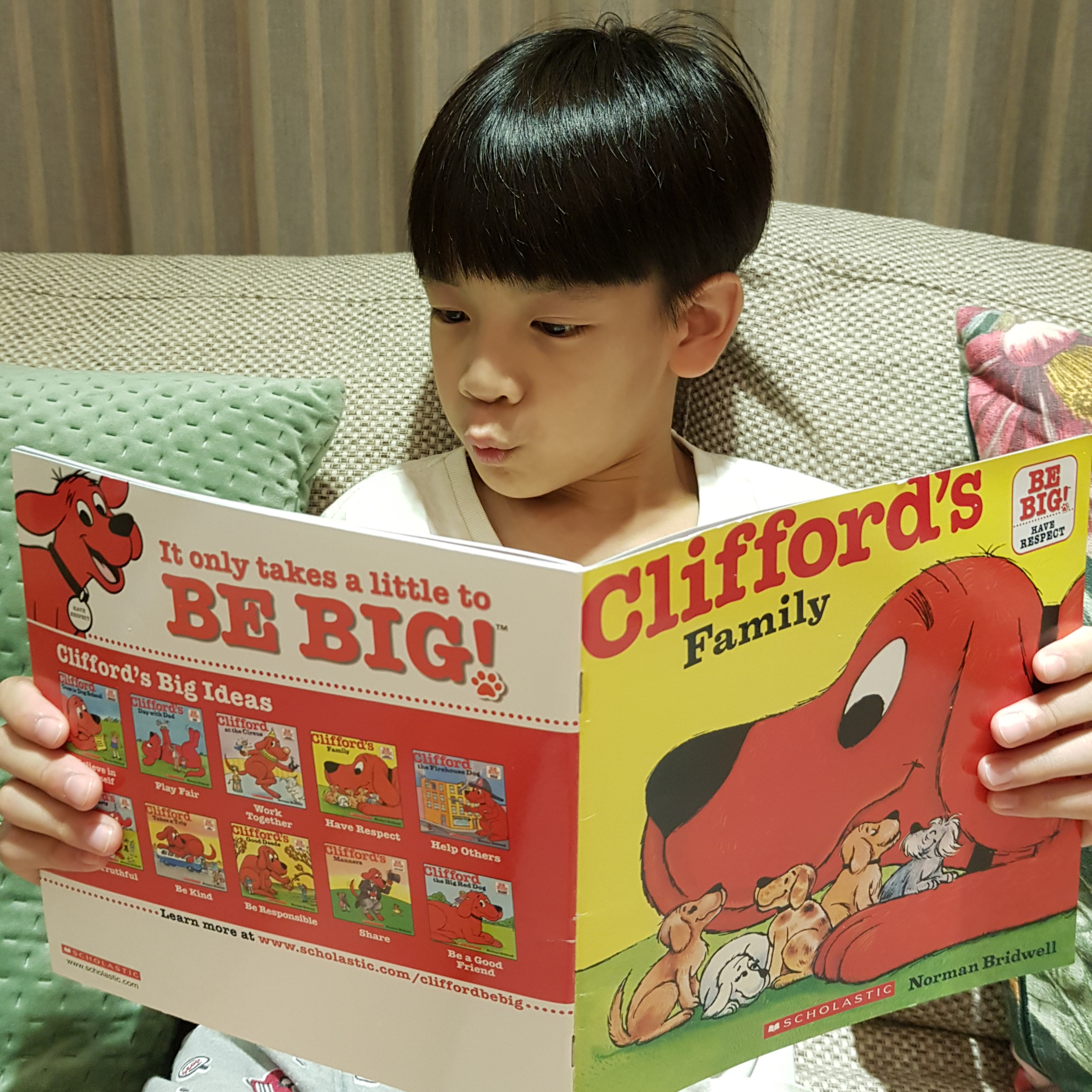 Ep.11 親子共讀 11:Clifford's Family