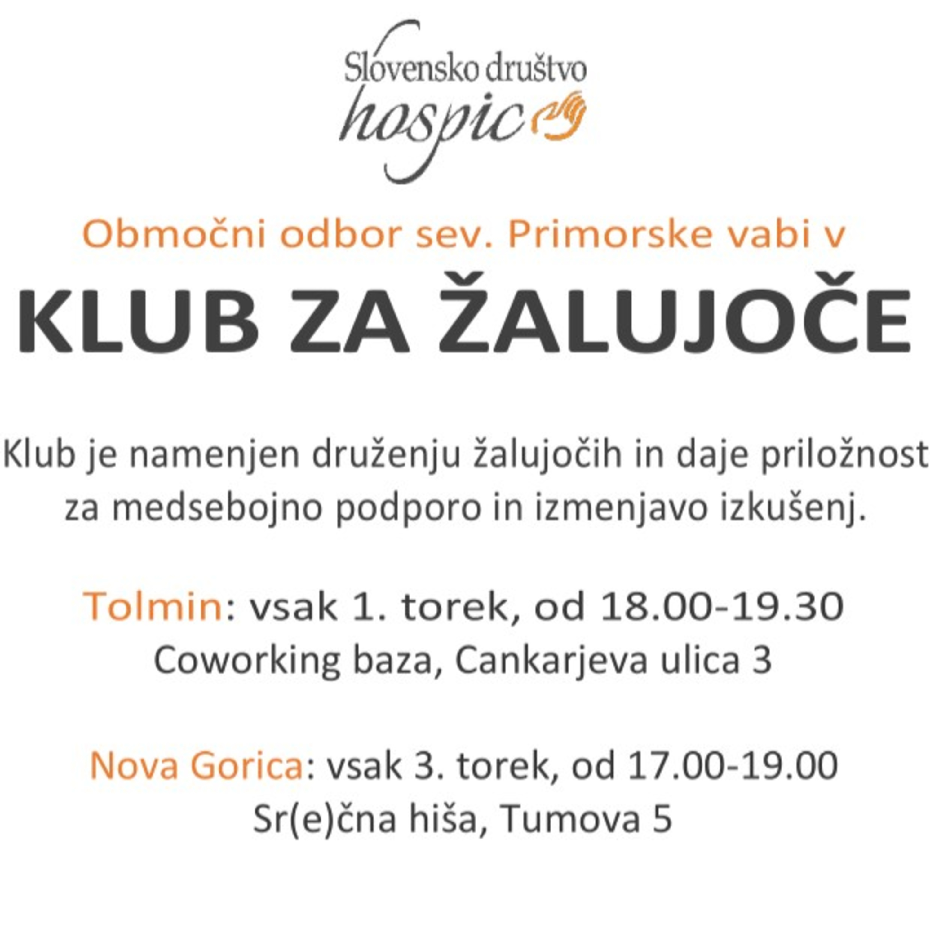 Radio Koper: Hospičeva prostovoljka Marija Mlinar o smrti in žalovanju