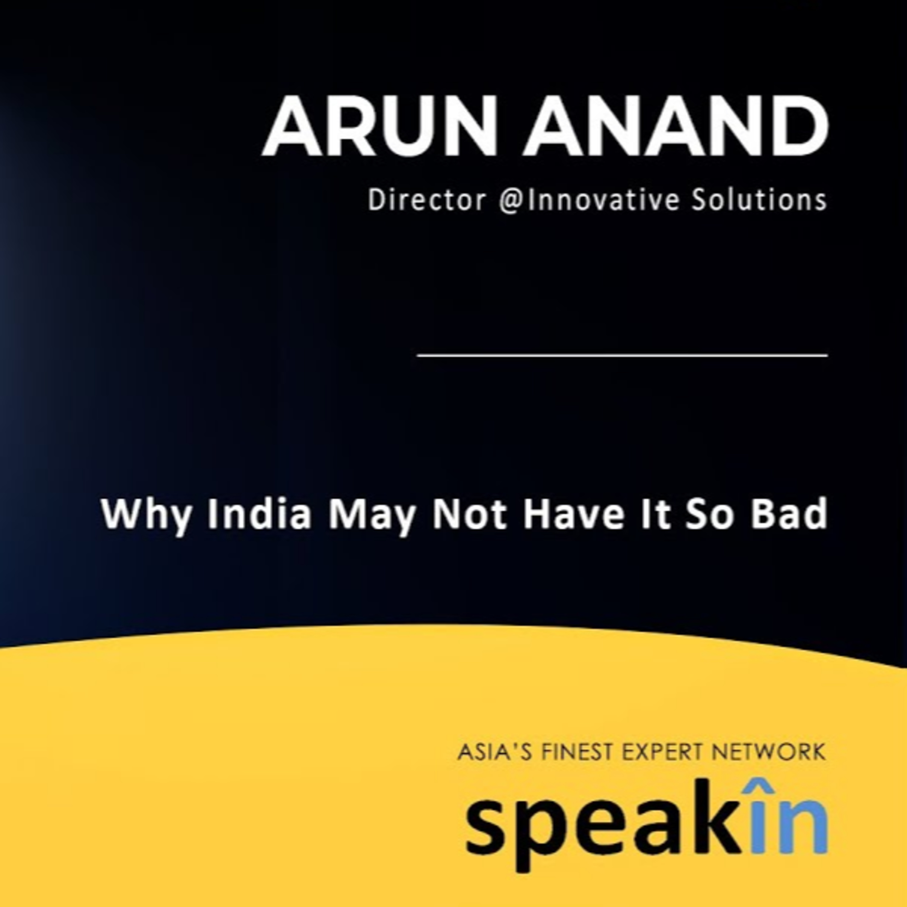 Who are you learning from? Learn with experts, only at SpeakIn.