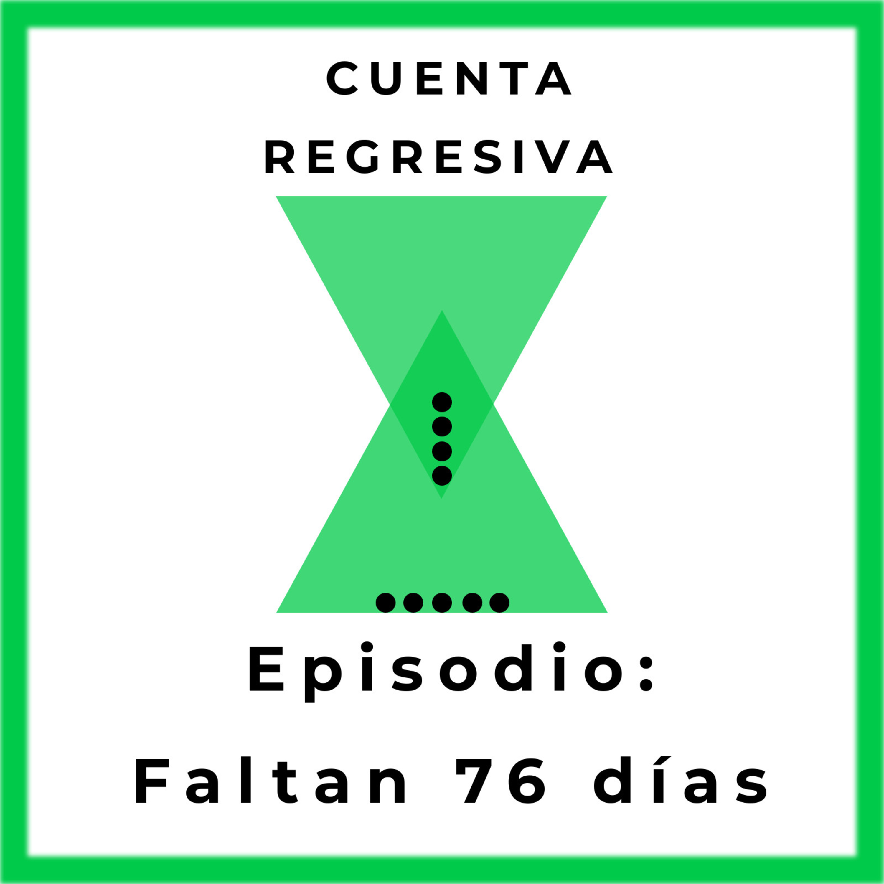 Cuenta regresiva.