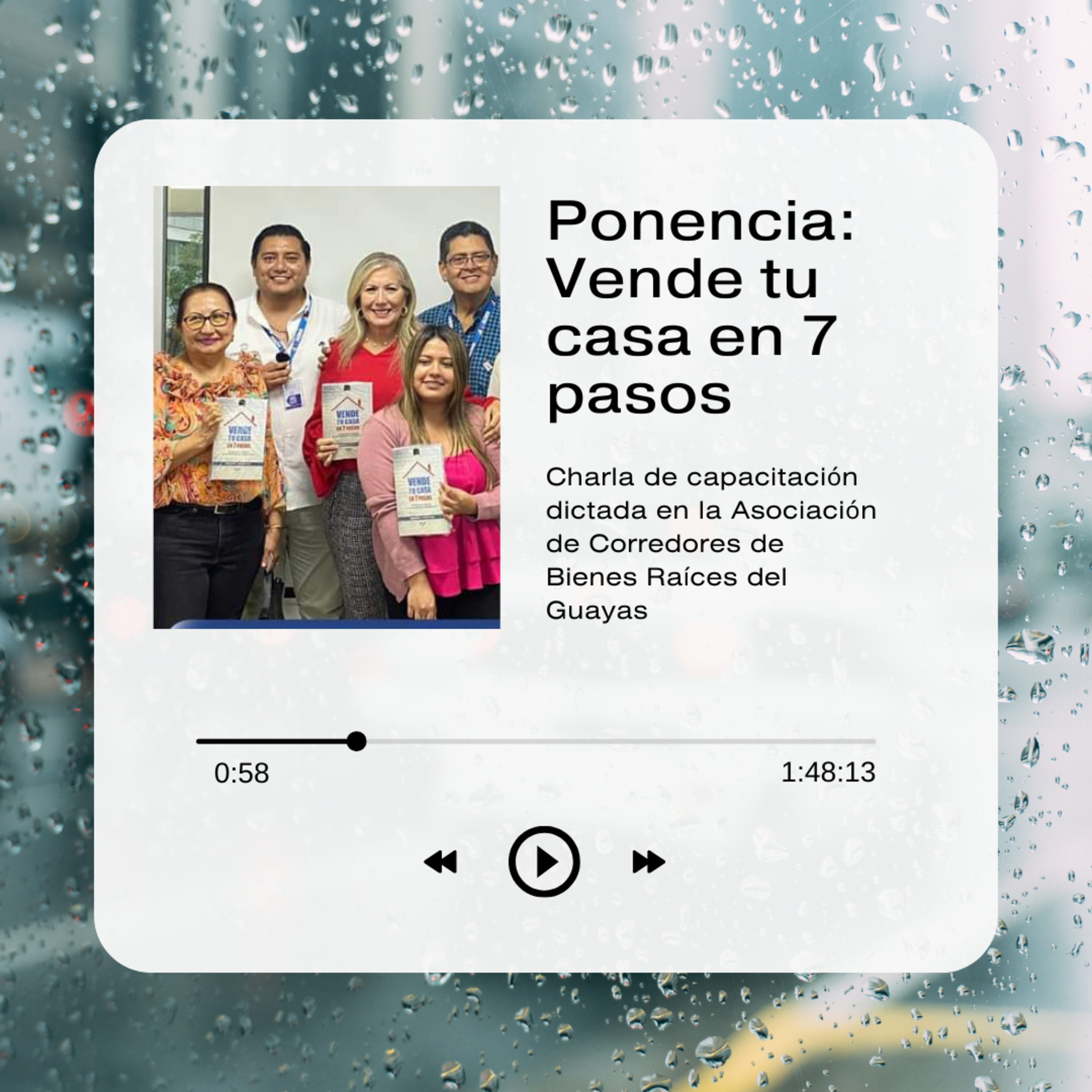 ACBIR GUAYAS CHARLA VENDE TU CASA EN 7 PASOS episode artwork
