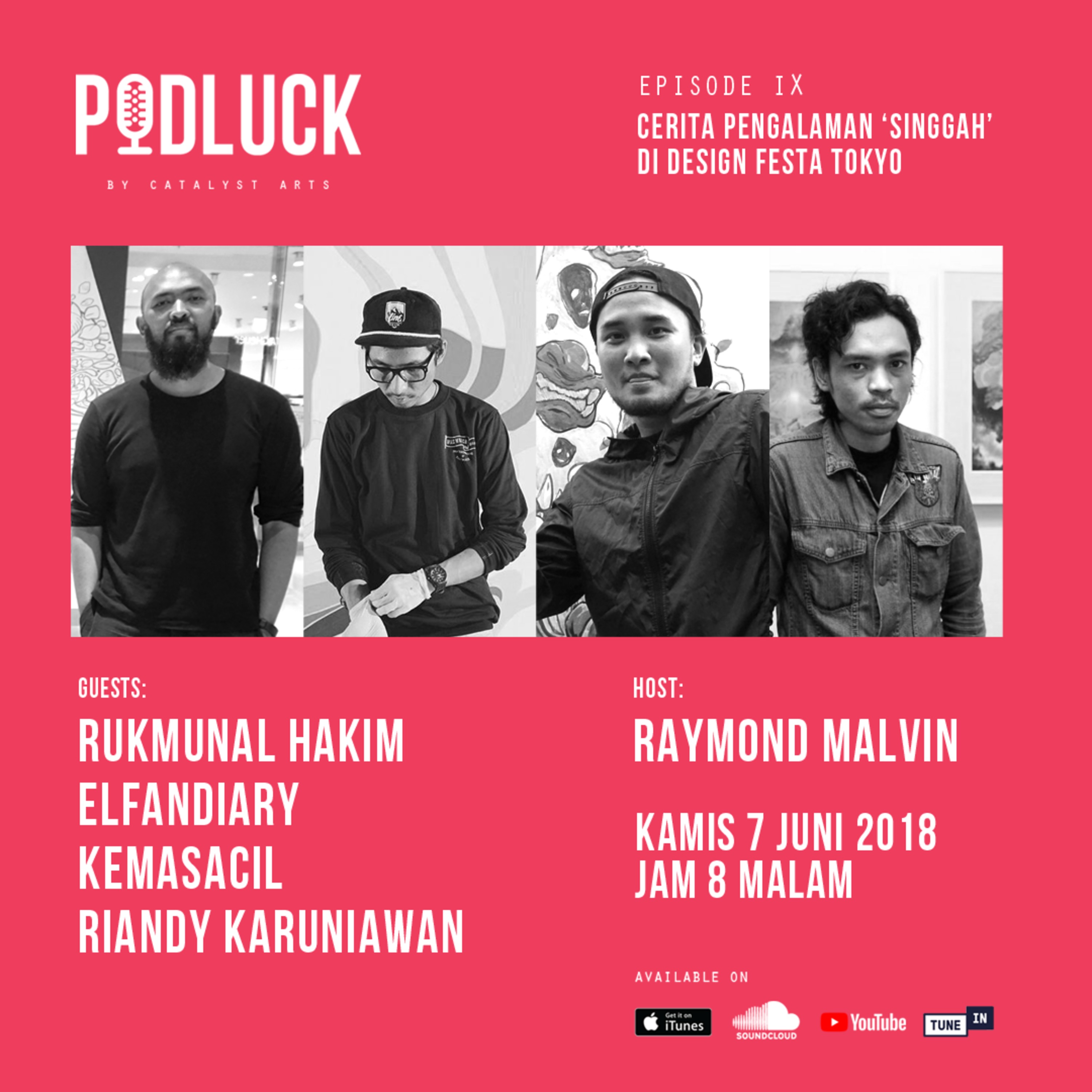 [SINIAR GAMBAR] Pameran 'Singgah' Di DESIGN FESTA Tokyo feat. Hakim, Kemas, Elfan, Riandy episode artwork