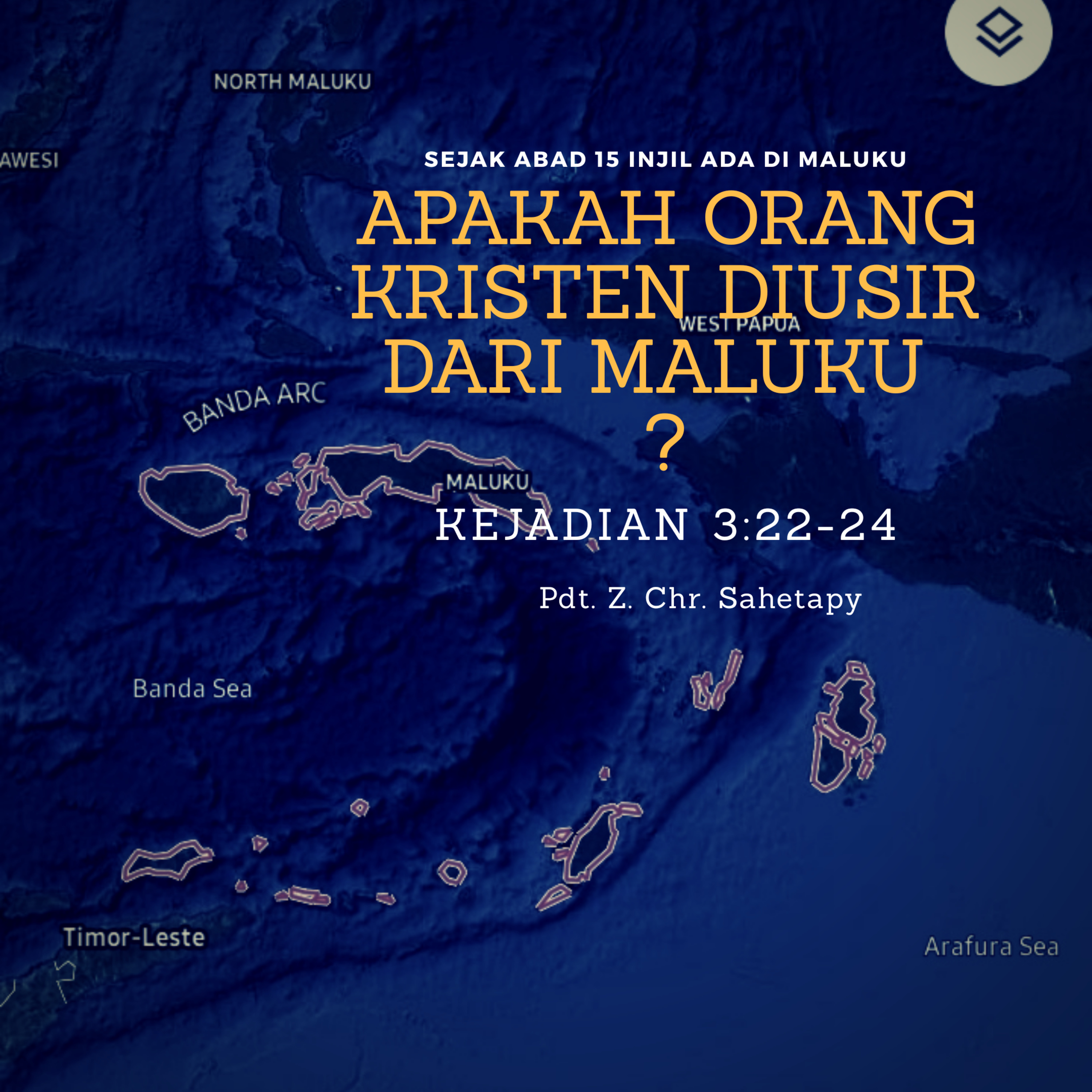 "Apakah orang Kristen diusir dari Maluku?" - Pdt.Z.Chris Sahetapy
