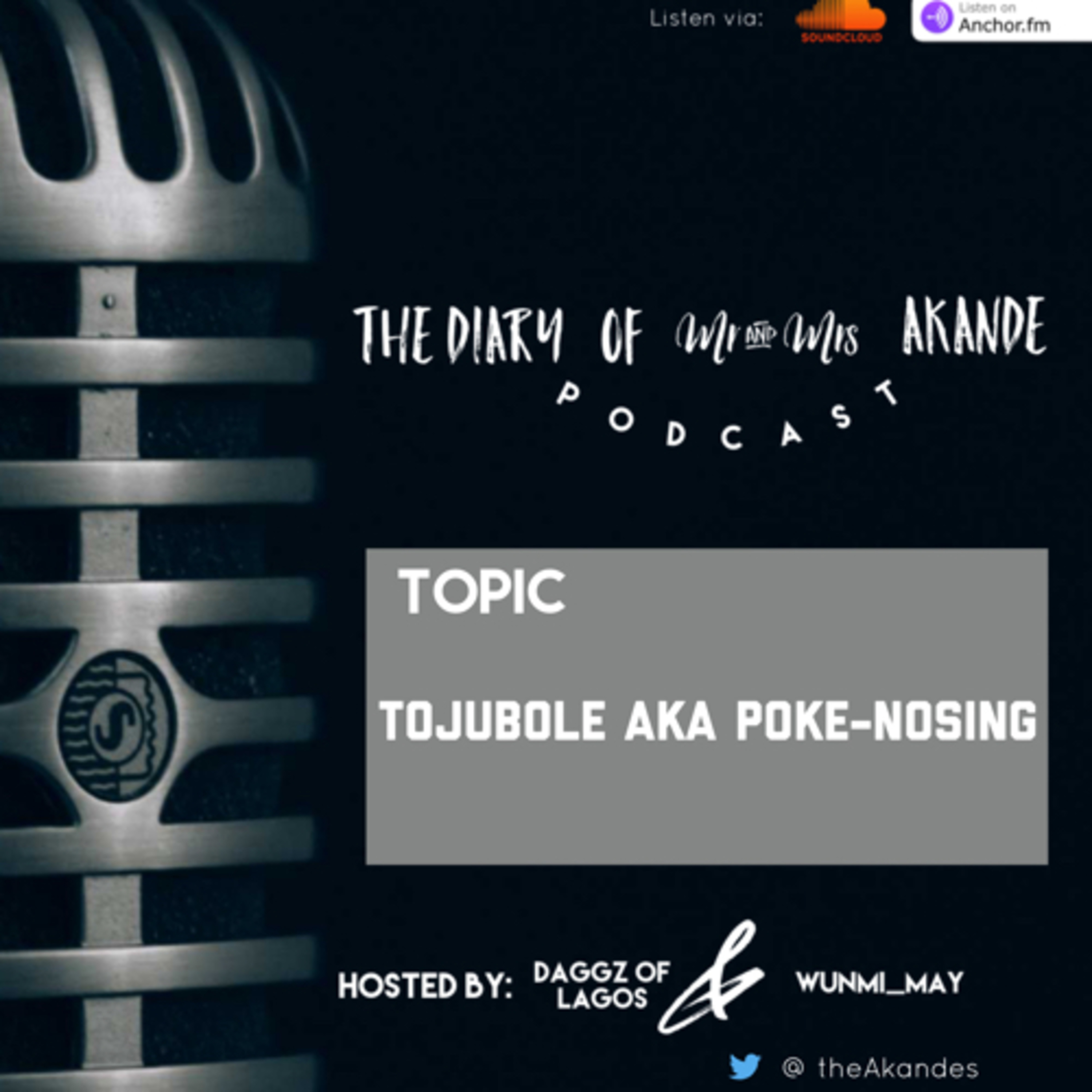 Tojubole A.K.A Poke-Nosing