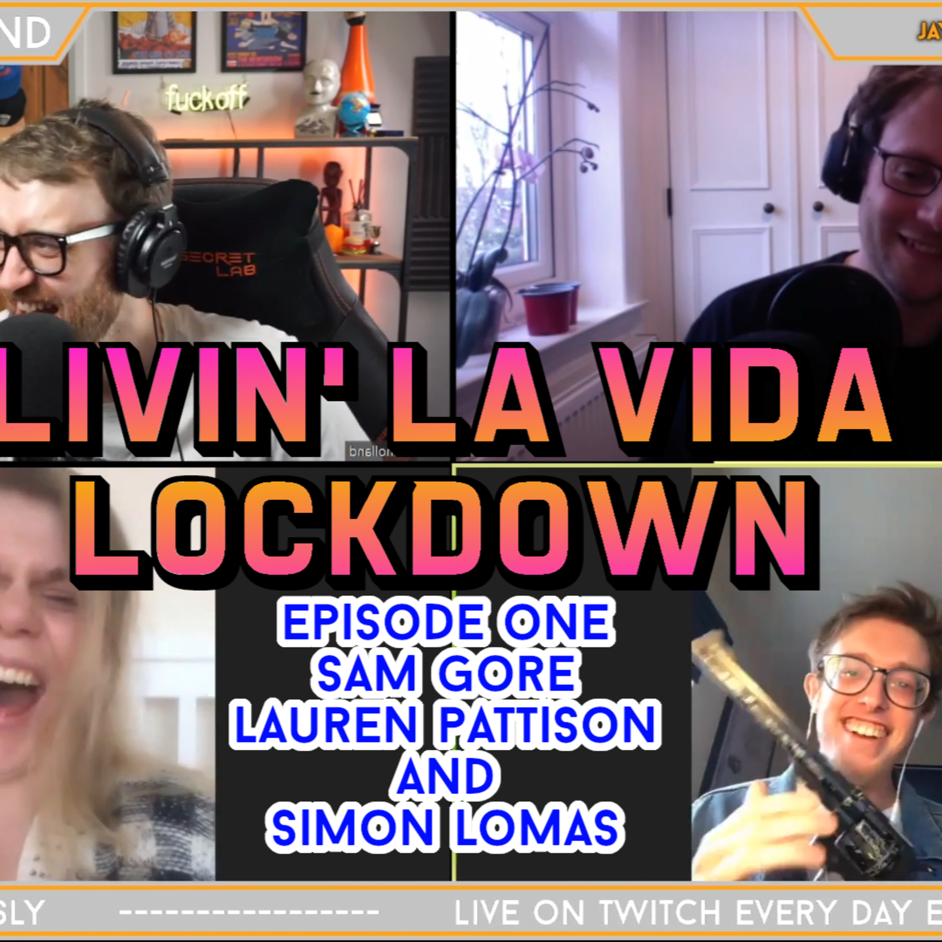 1. Lauren Pattison, Sam Gore and Simon Lomas