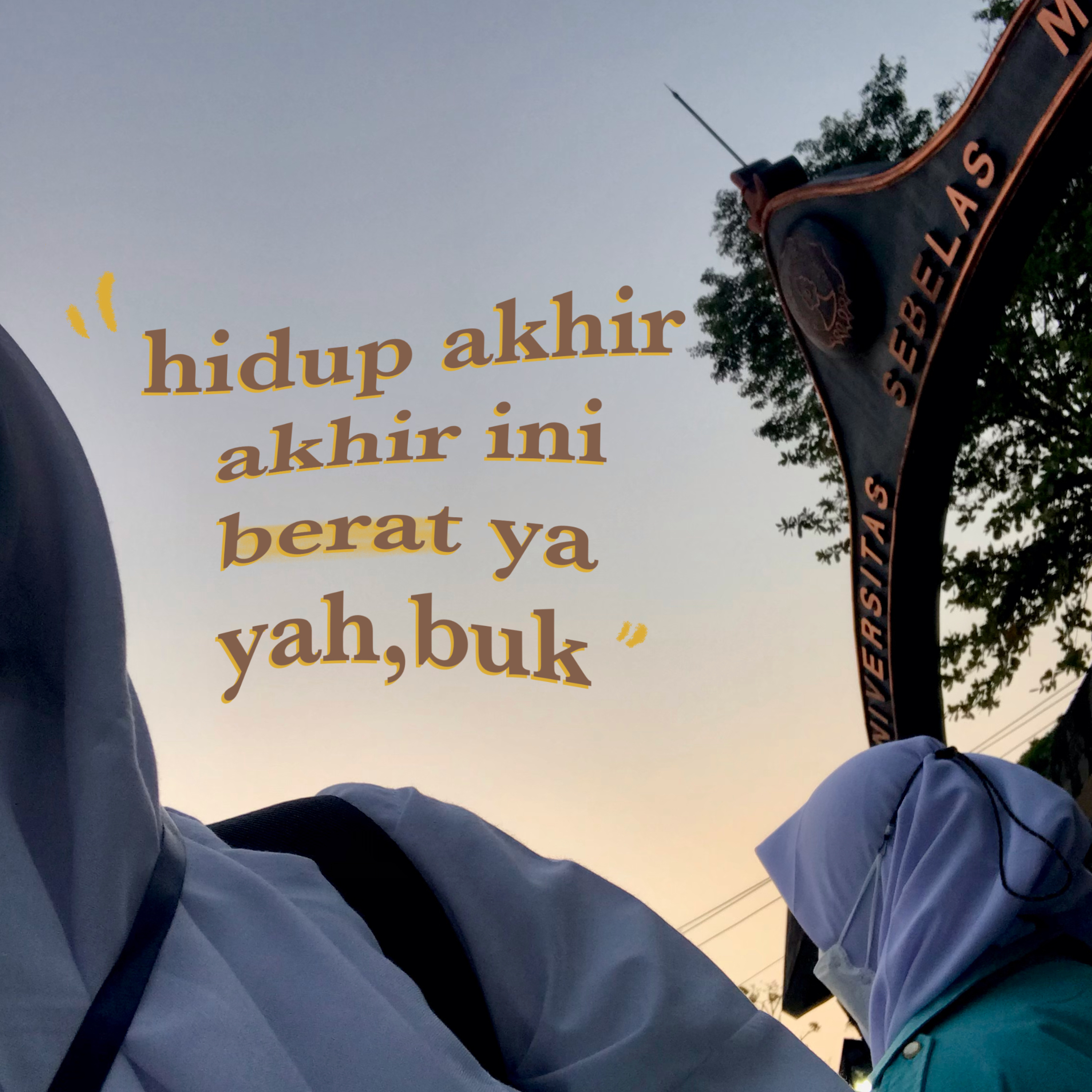 Hidup akhir-akhir ini berat ya yah,buk episode artwork