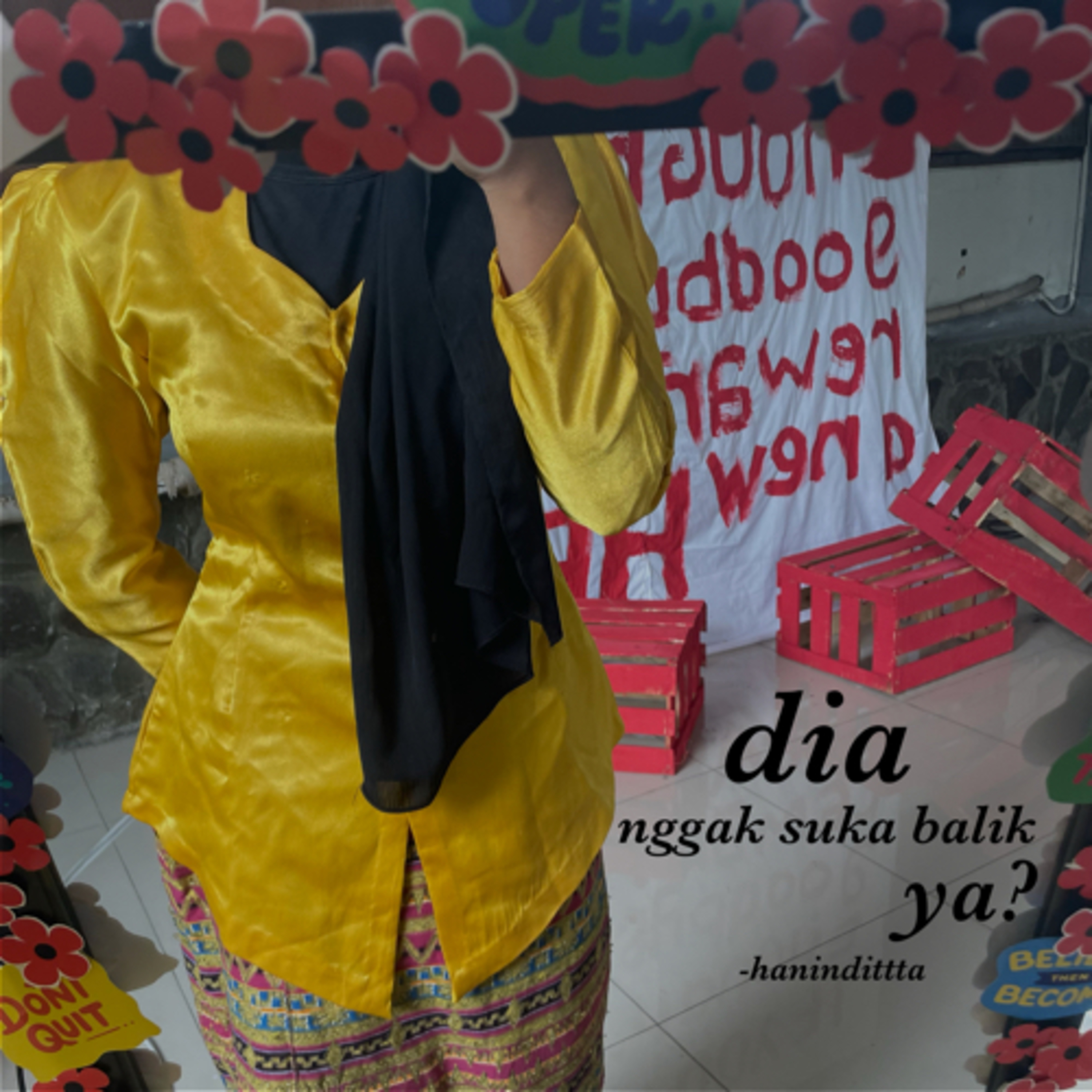 dia nggak suka balik ya ? episode artwork