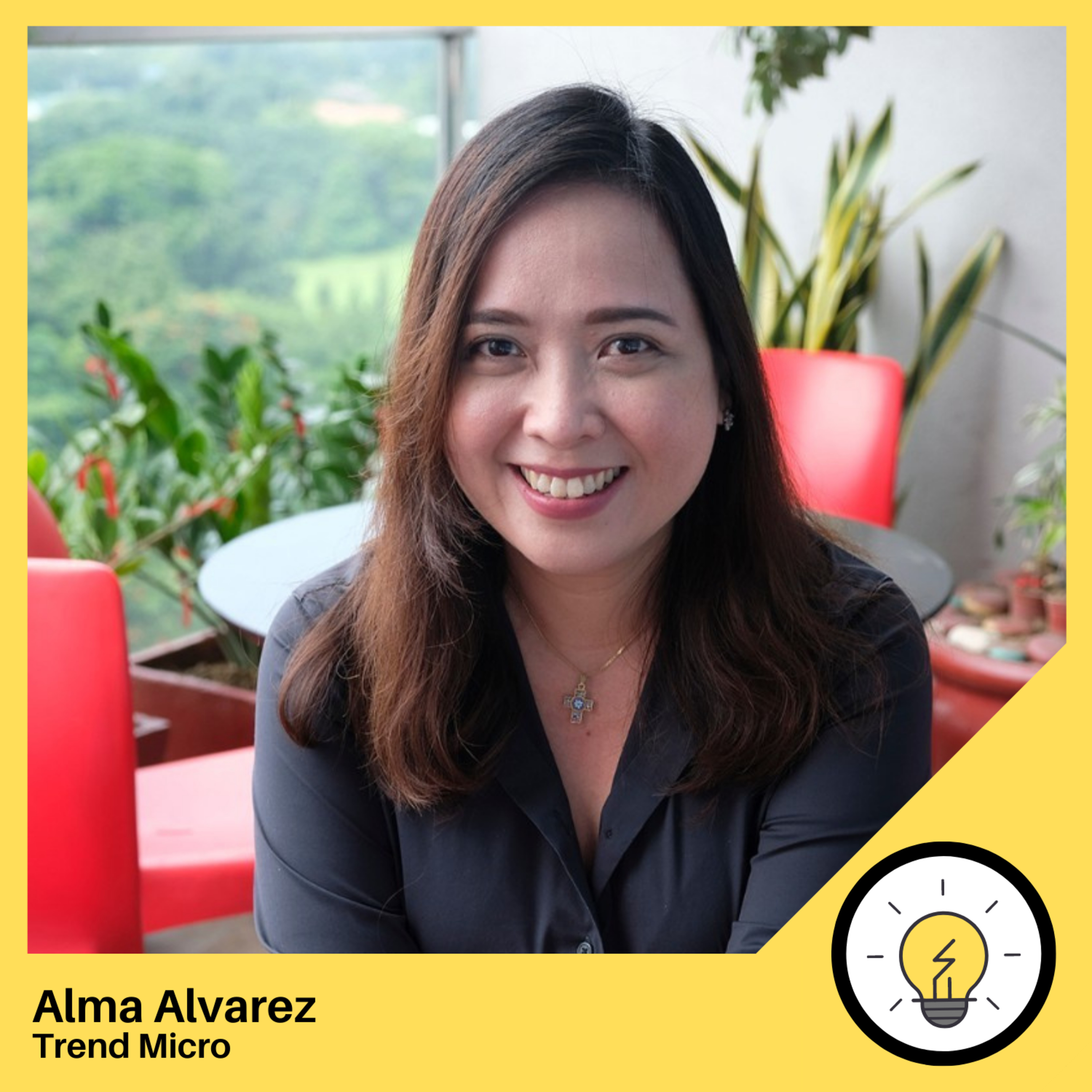 90: "How To Explain Cybersecurity to A Child" with Alma Alvarez of Trend Micro episode artwork