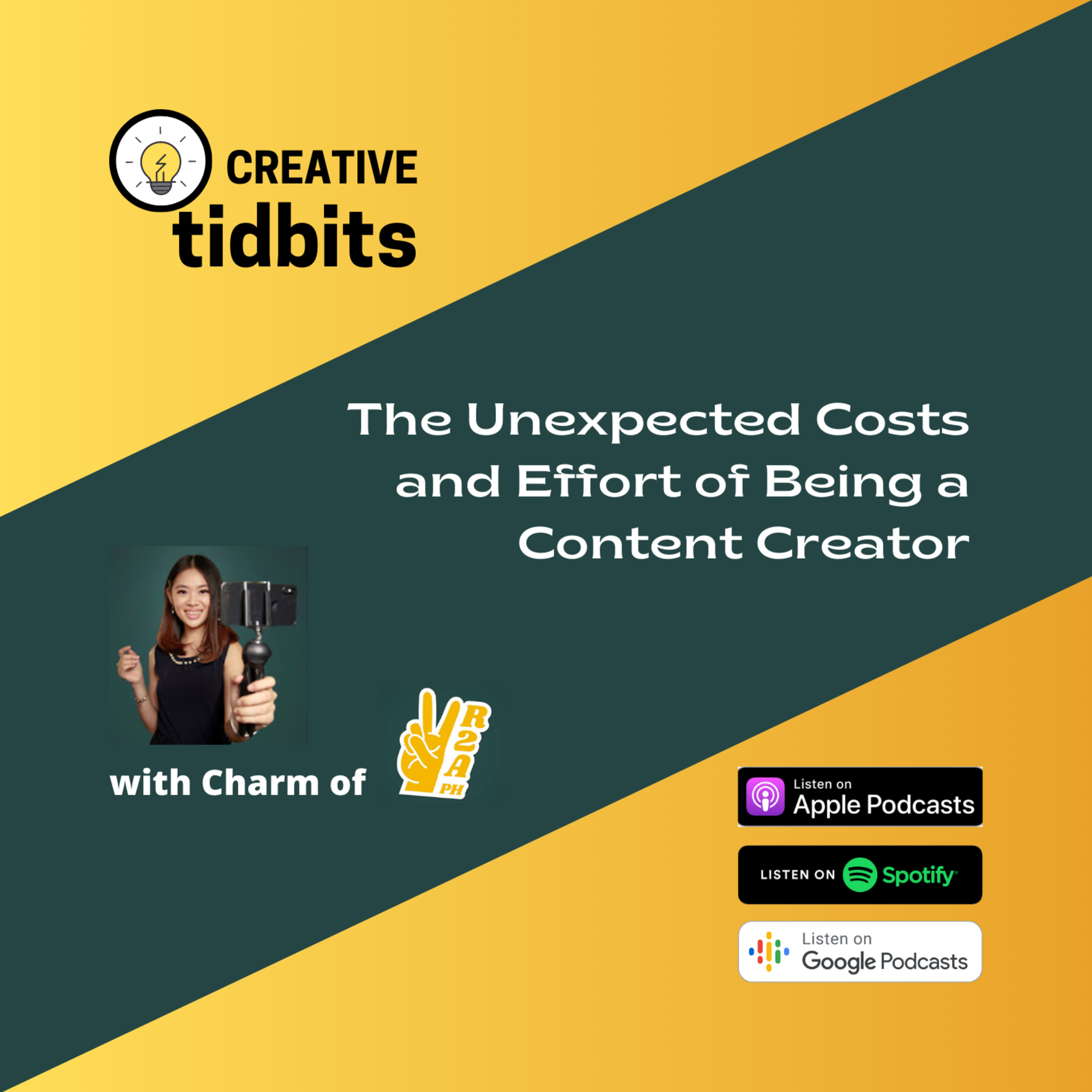 Creative Tidbits 03: The Unexpected Costs and Effort of Being a Content Creator with Charm of Ready2Adult PH episode artwork