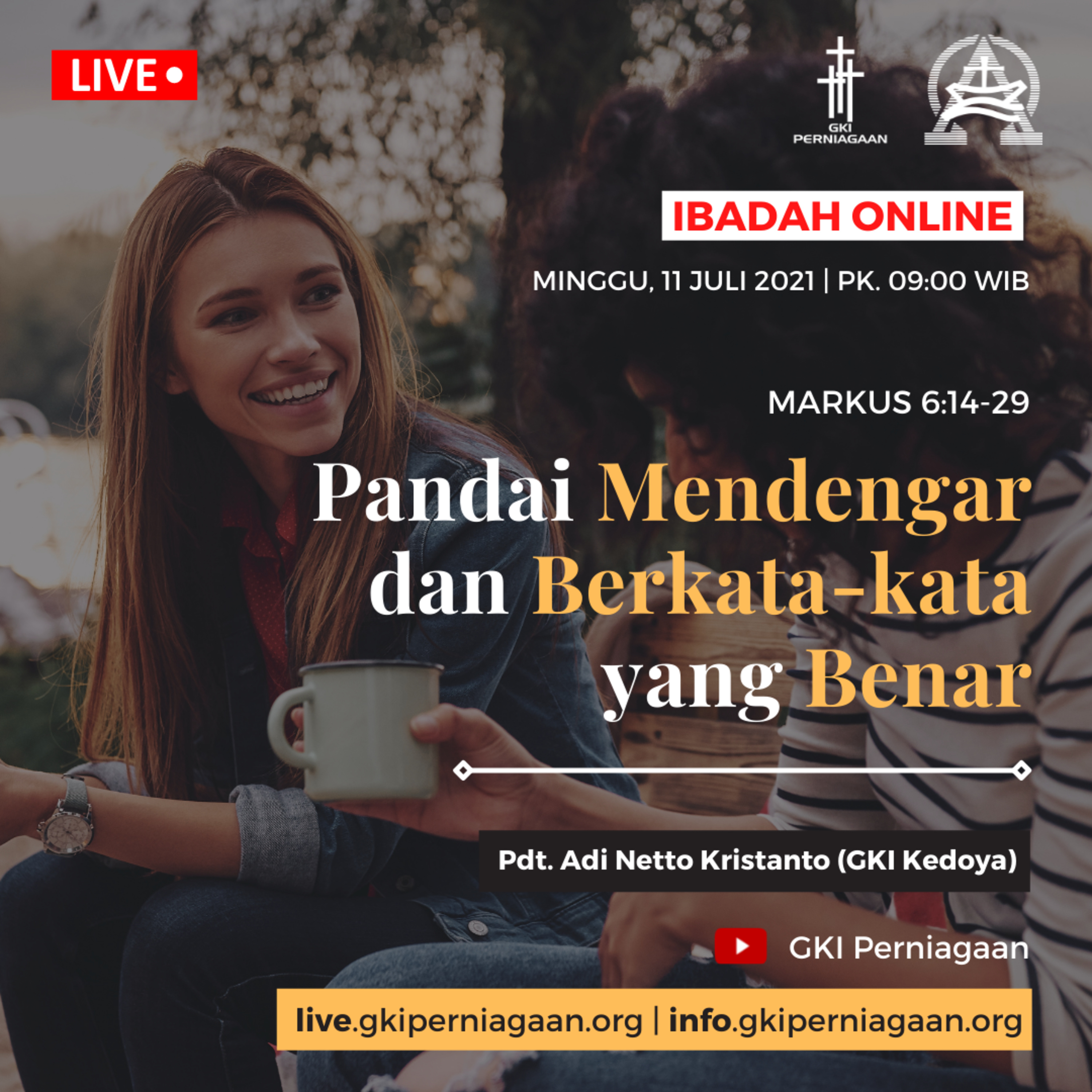 Khotbah : Pandai Mendengar & Berkata-kata yang Benar