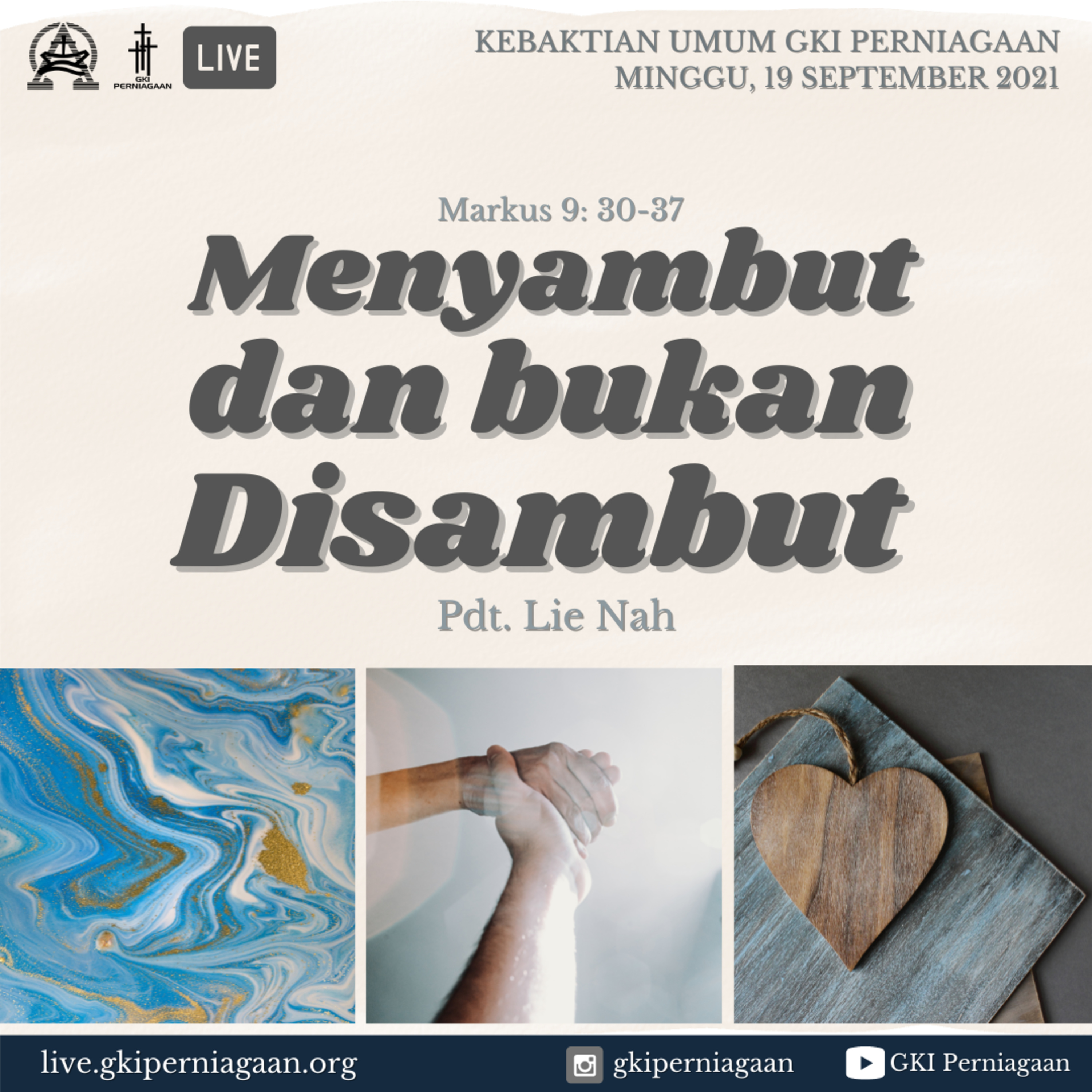 khotbah : Menyambut dan bukan Disambut