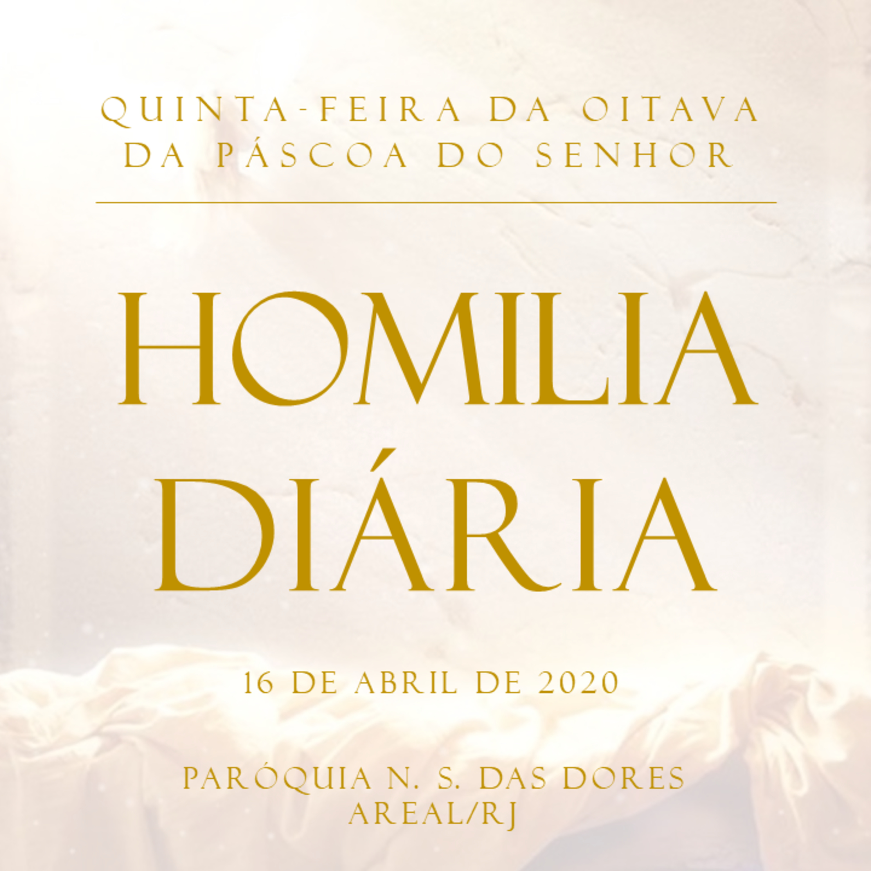 Homilia Diária - Paróquia Nossa Senhora das Dores - Areal/RJ