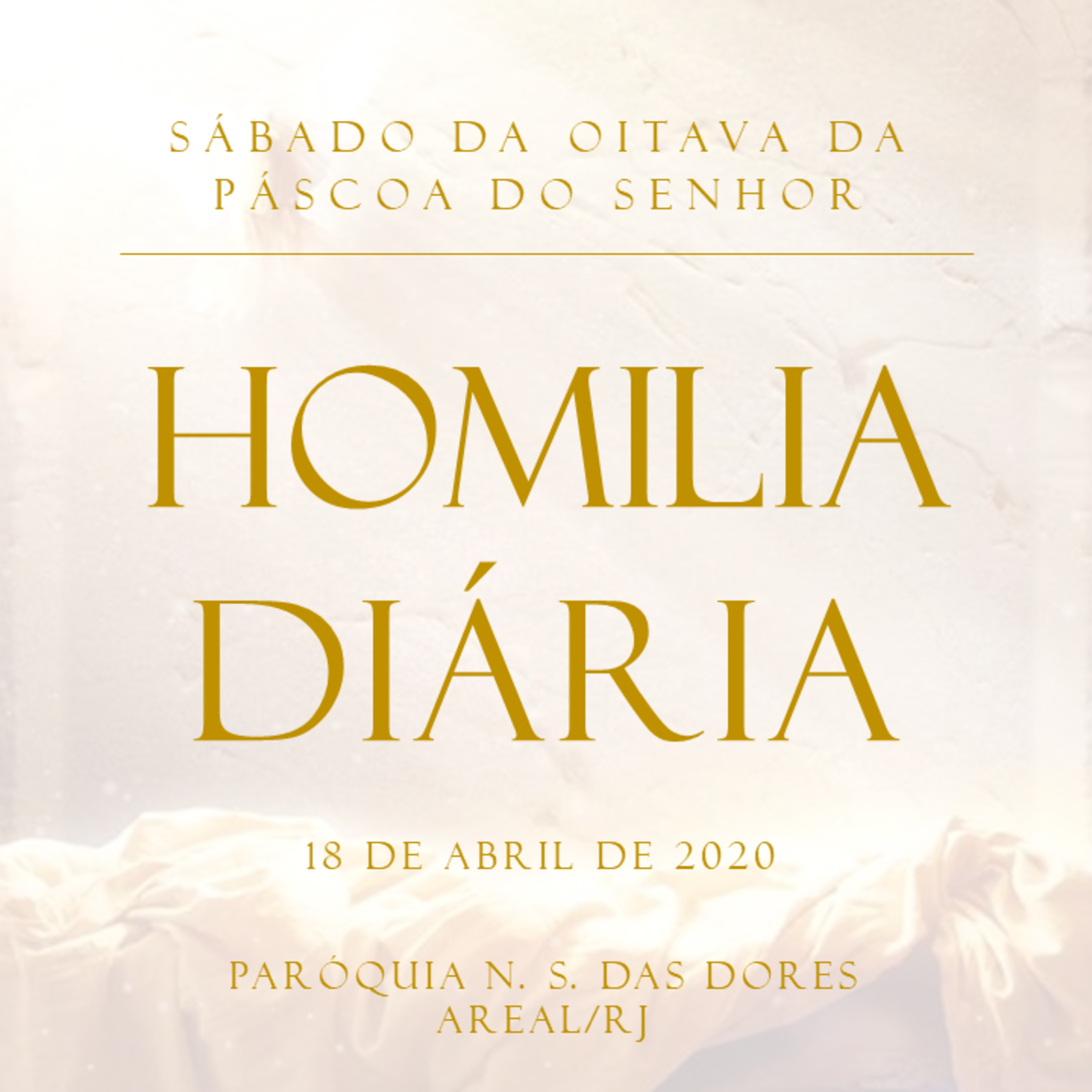 Homilia Diária - Paróquia Nossa Senhora das Dores - Areal/RJ