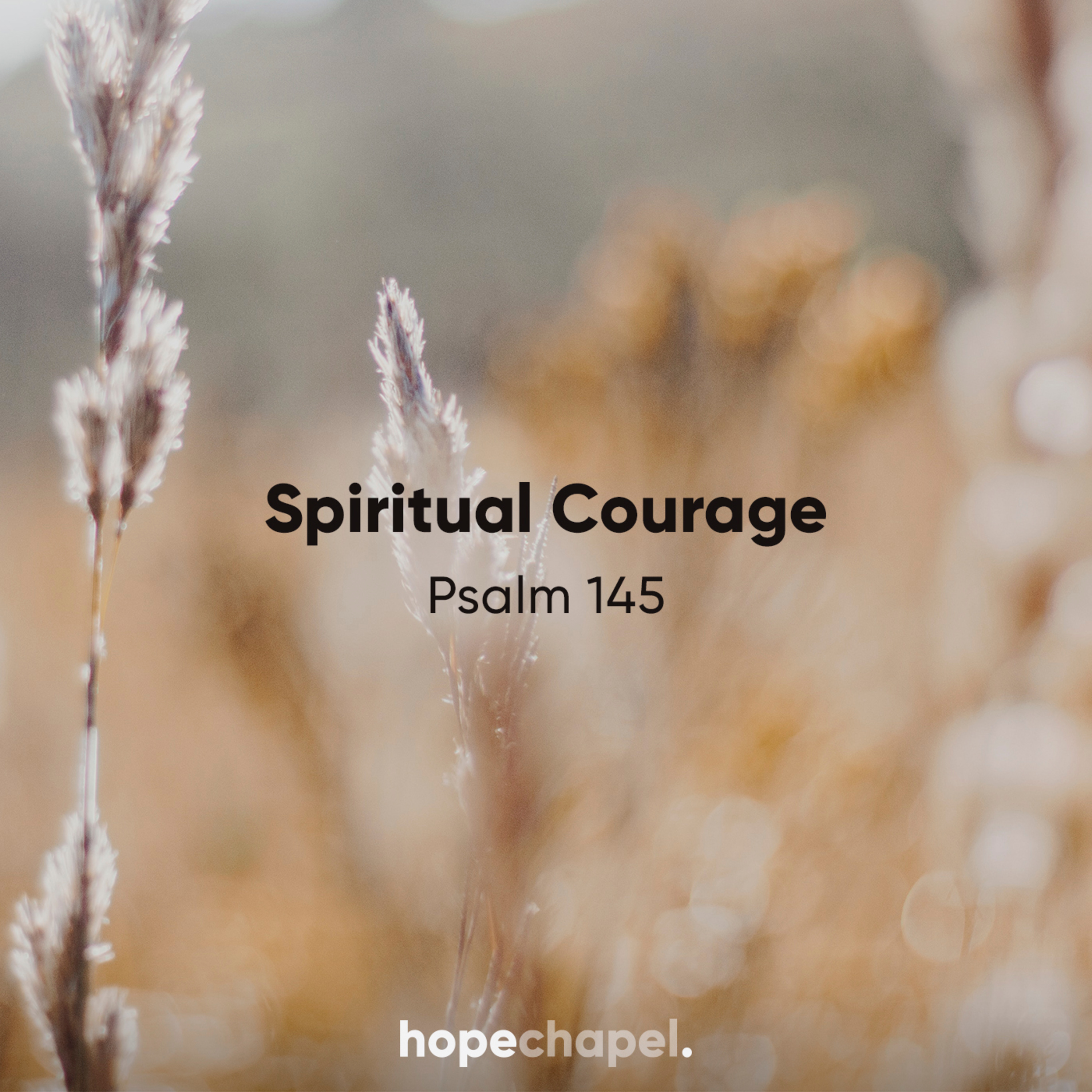 Spiritual Courage