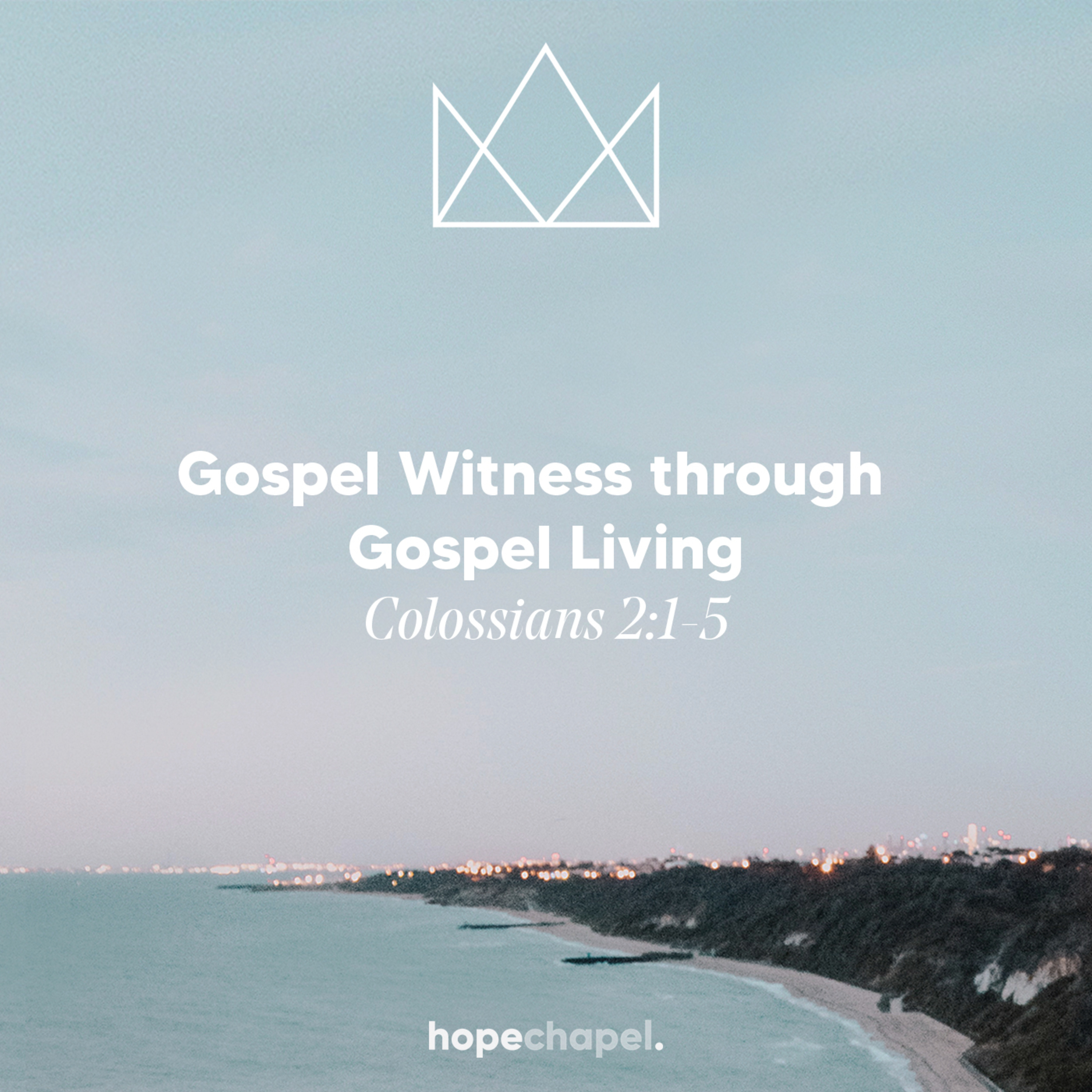 Gospel Witness through Gospel Living episode artwork