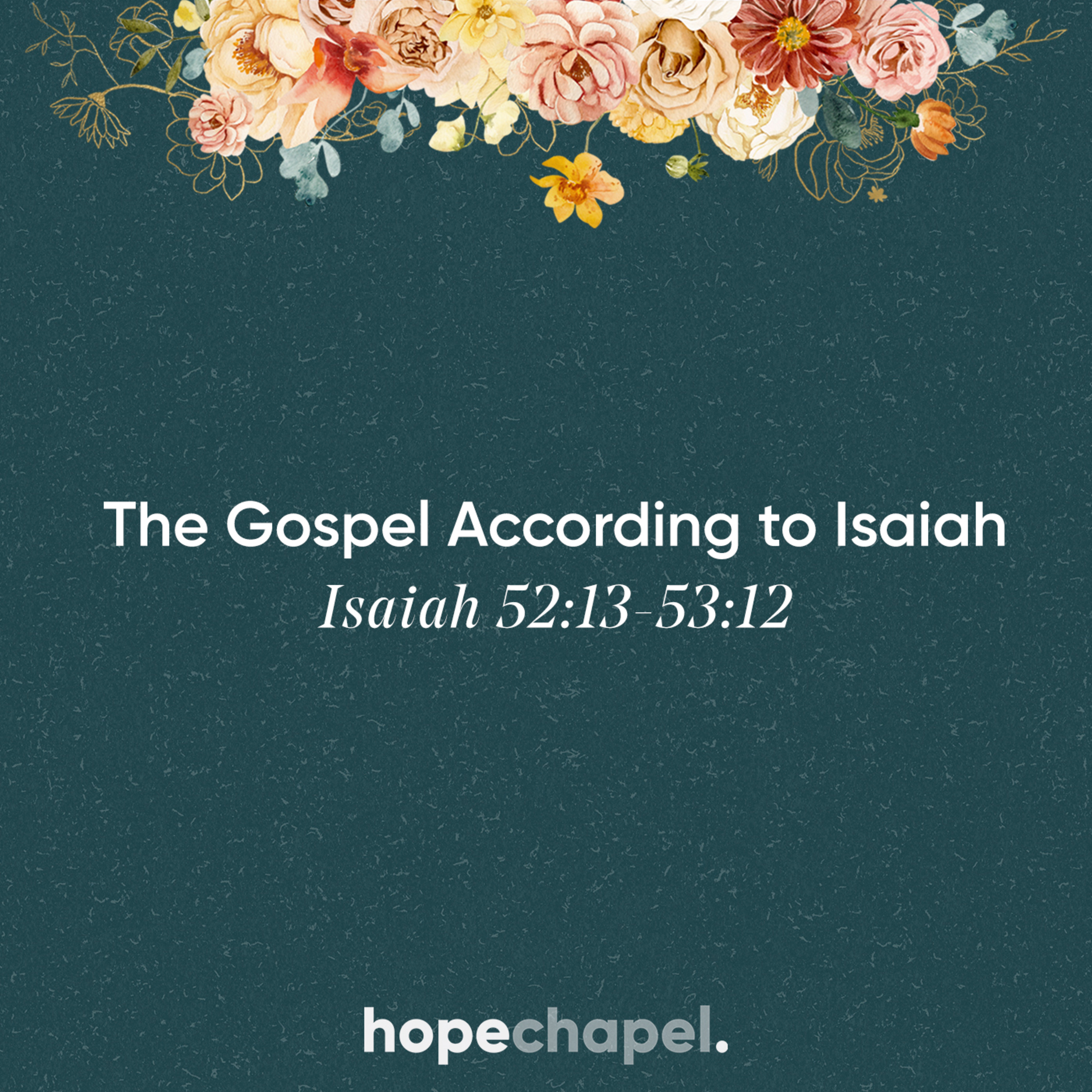 2022 Good Friday - The Gospel According to Isaiah episode artwork