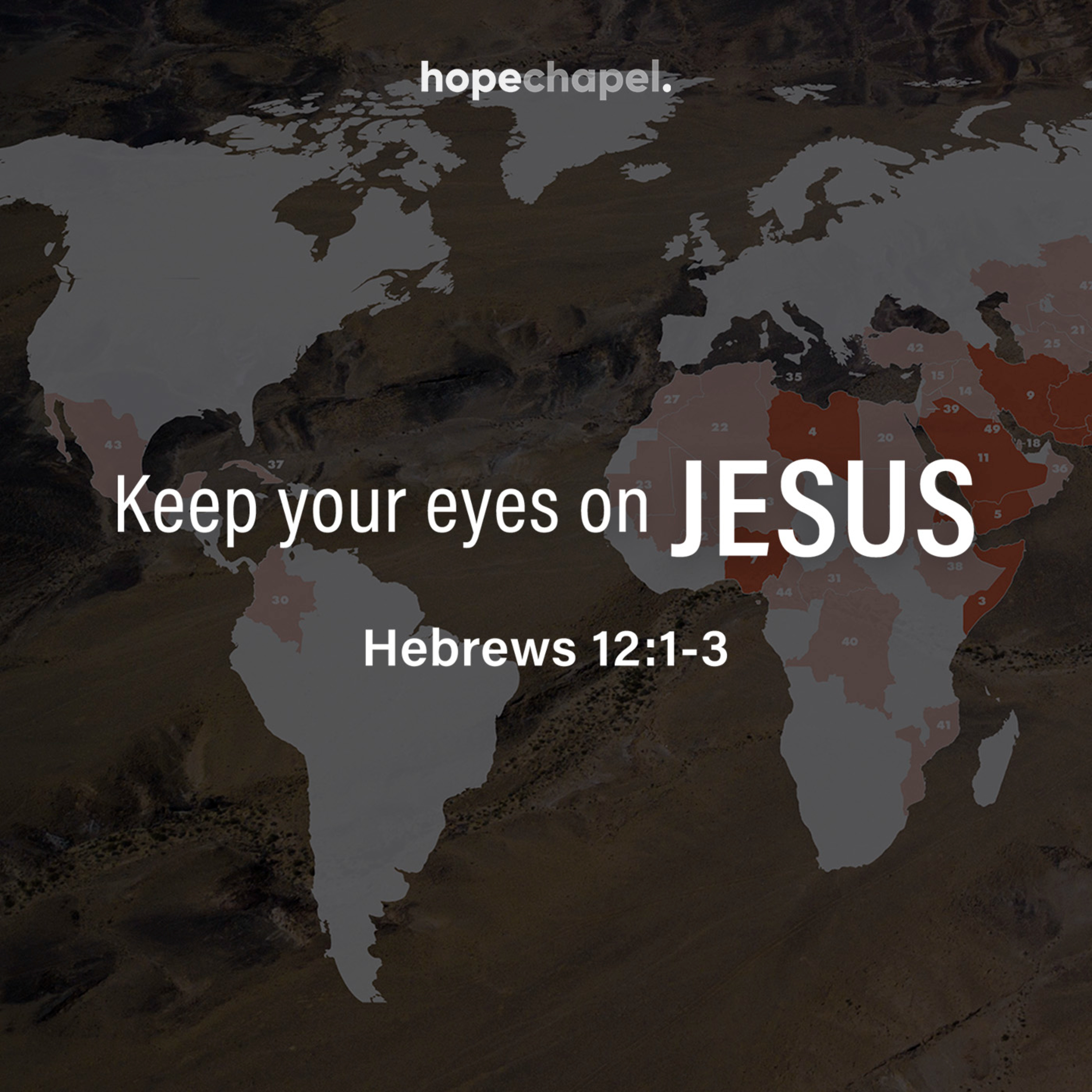 Keep your Eyes on Jesus
