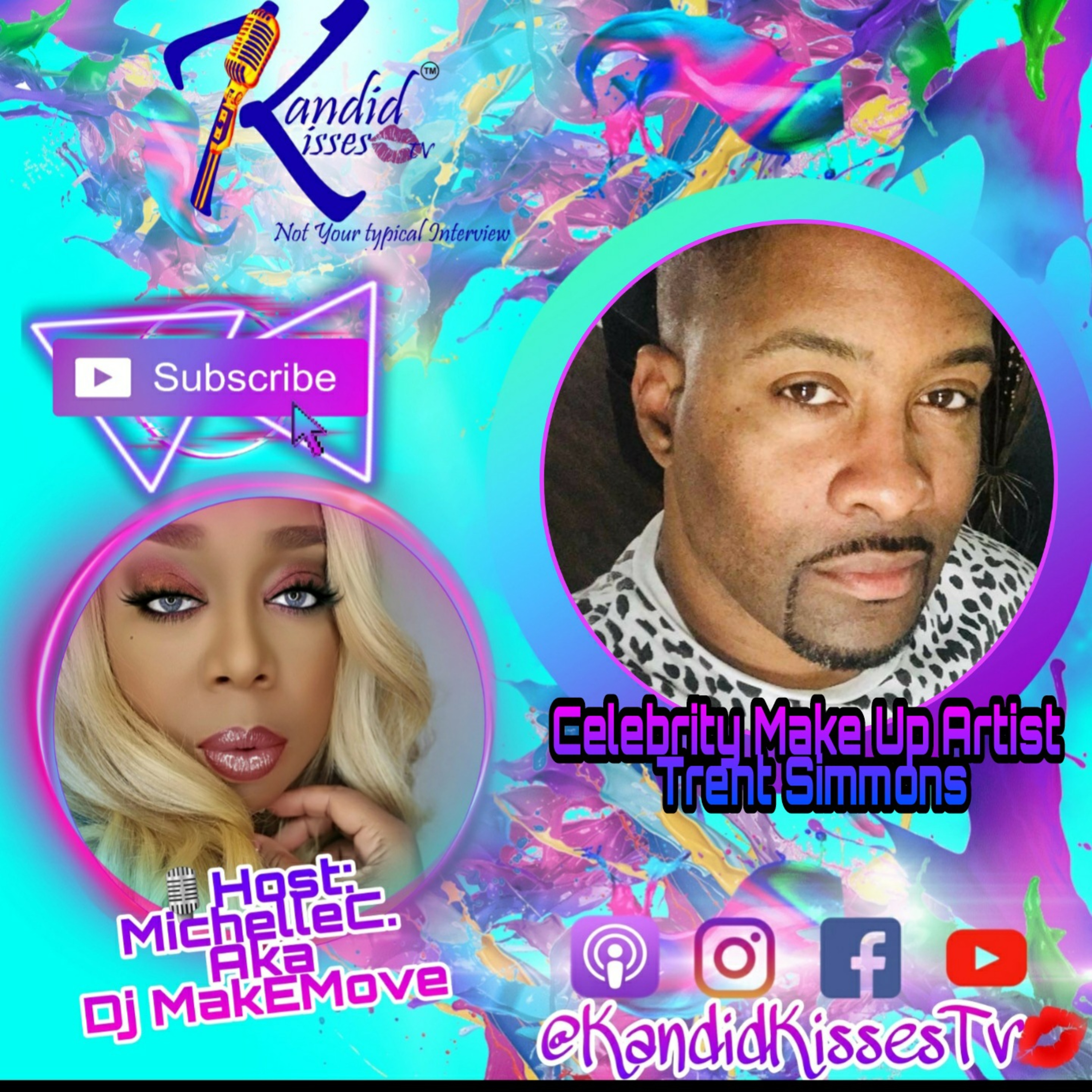 Kandid Kisses TV (Not Your Typical Interview) Motivation Mon. Trent Simmons  episode artwork