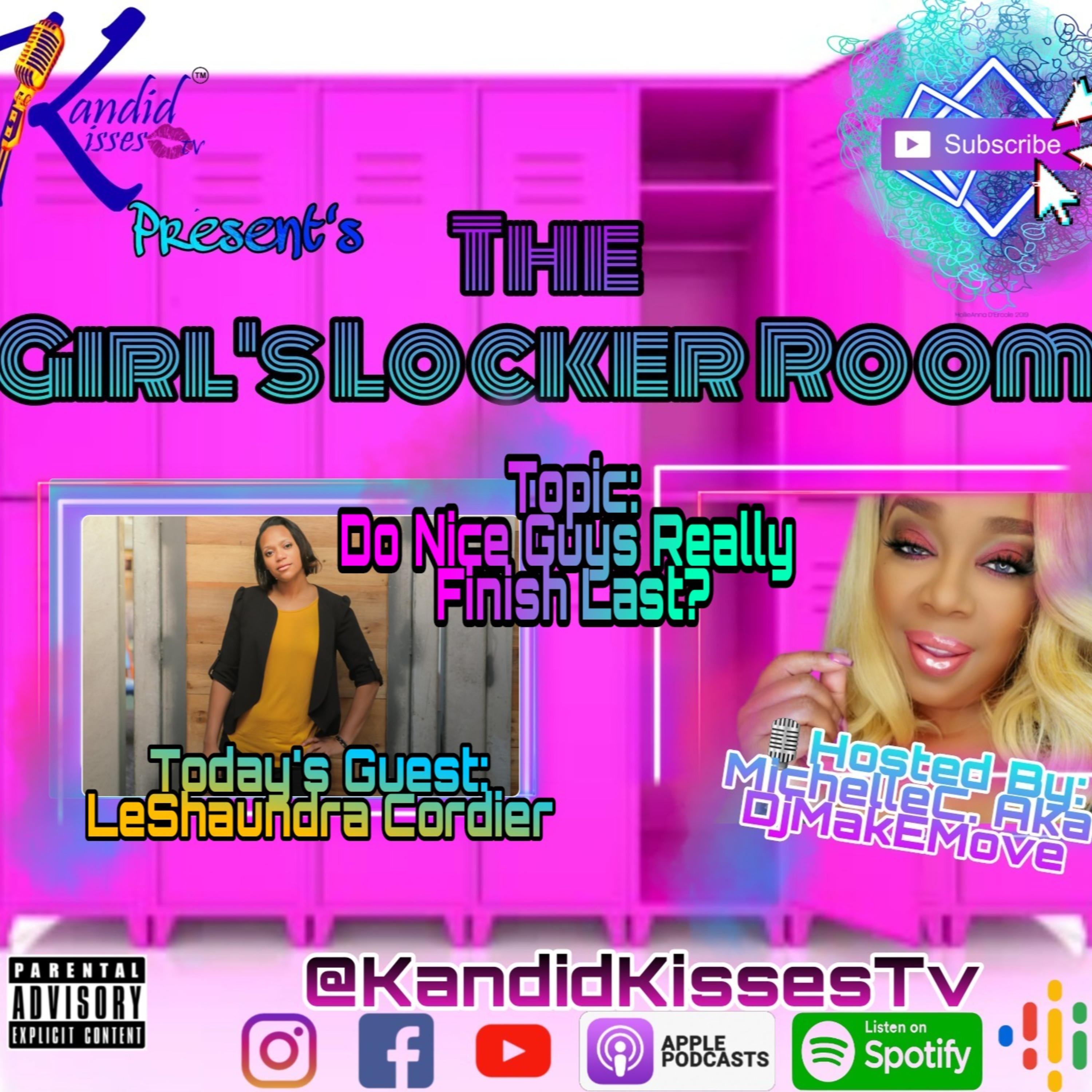 Kandid Kisses Tv Presents "The Girls Locker Room" episode artwork