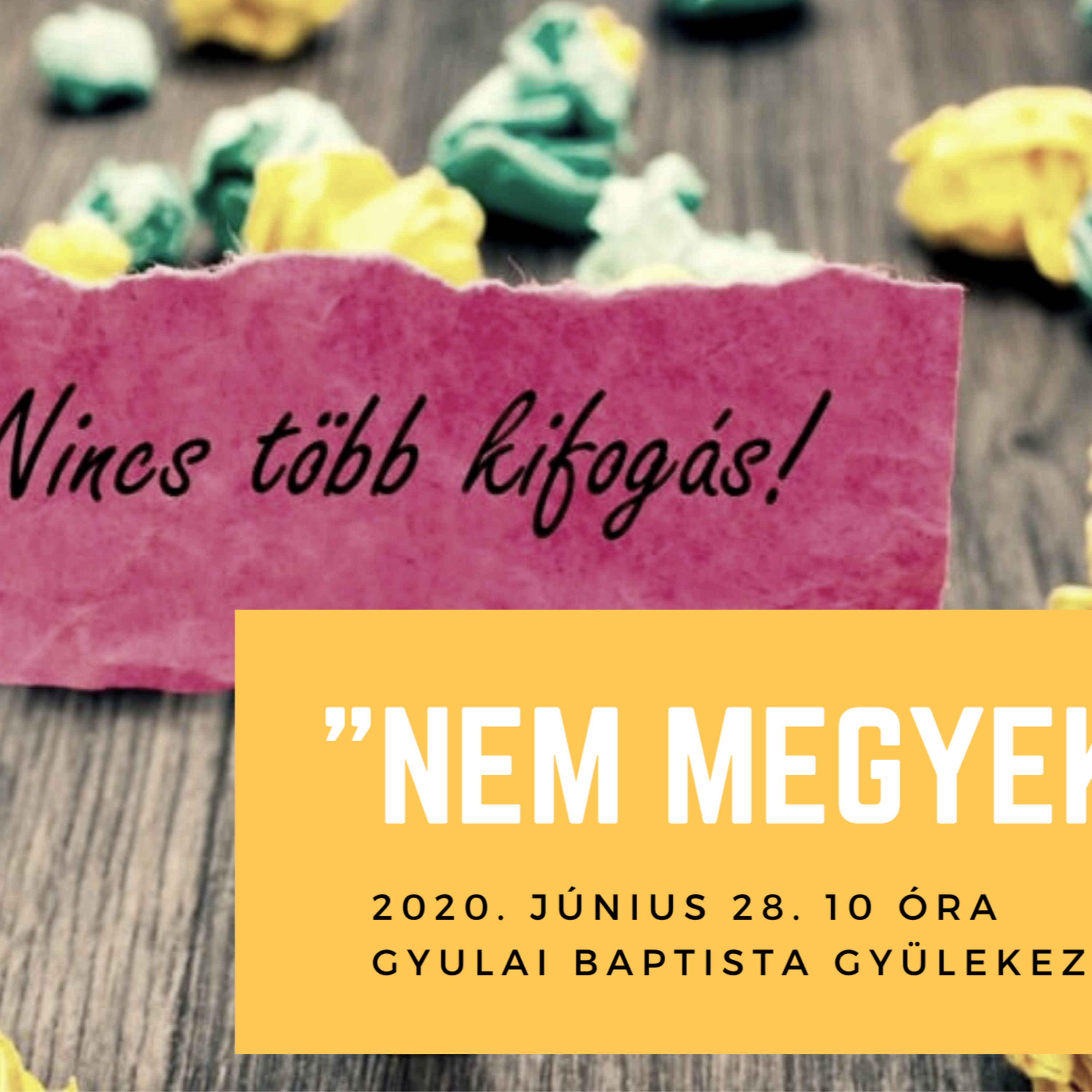 Gyulai Baptista Gyülekezet igehirdetések