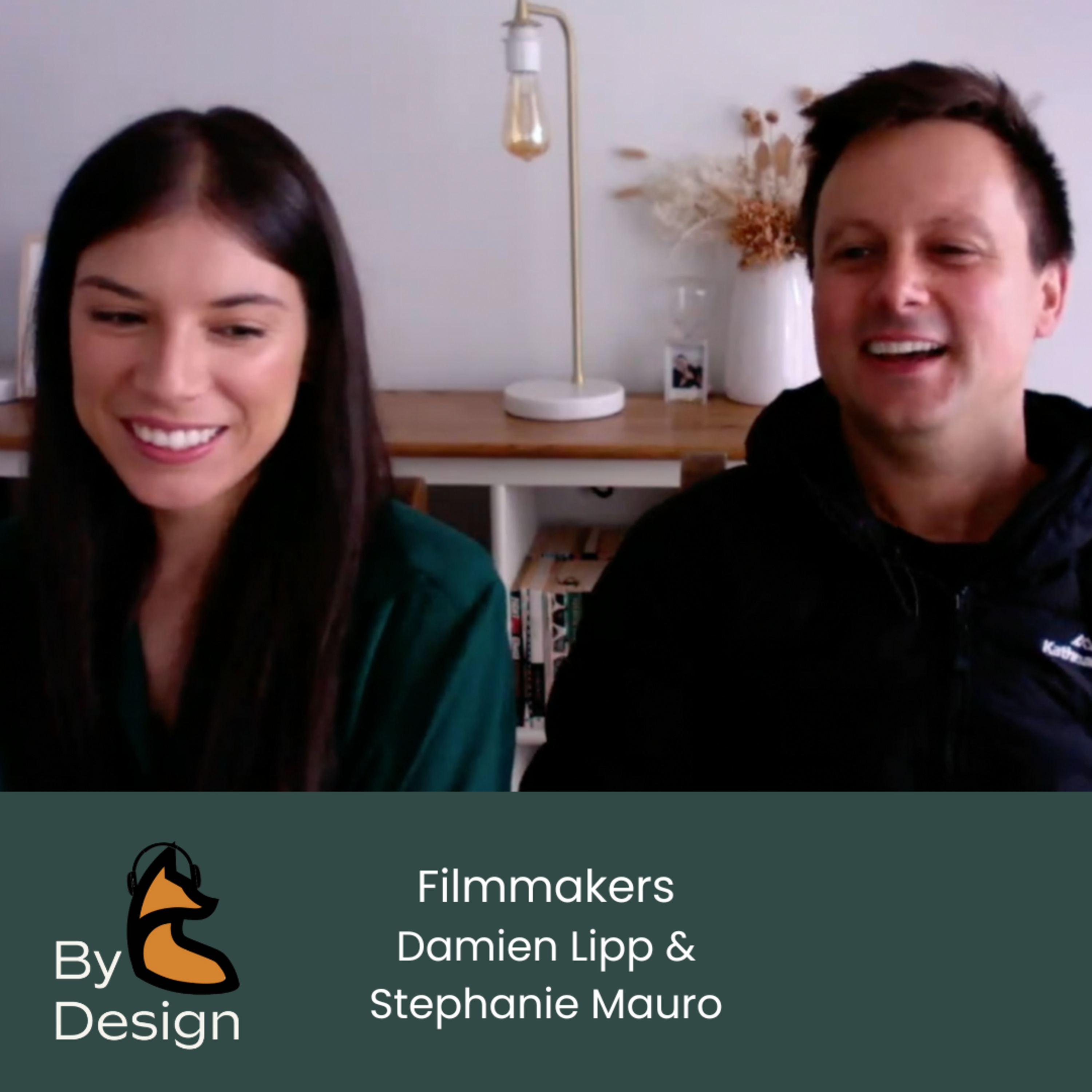 Exploring Tiny Spaces with Australian Filmmakers Stephanie Mauro and Damien Lipp | By Design Podcast episode artwork
