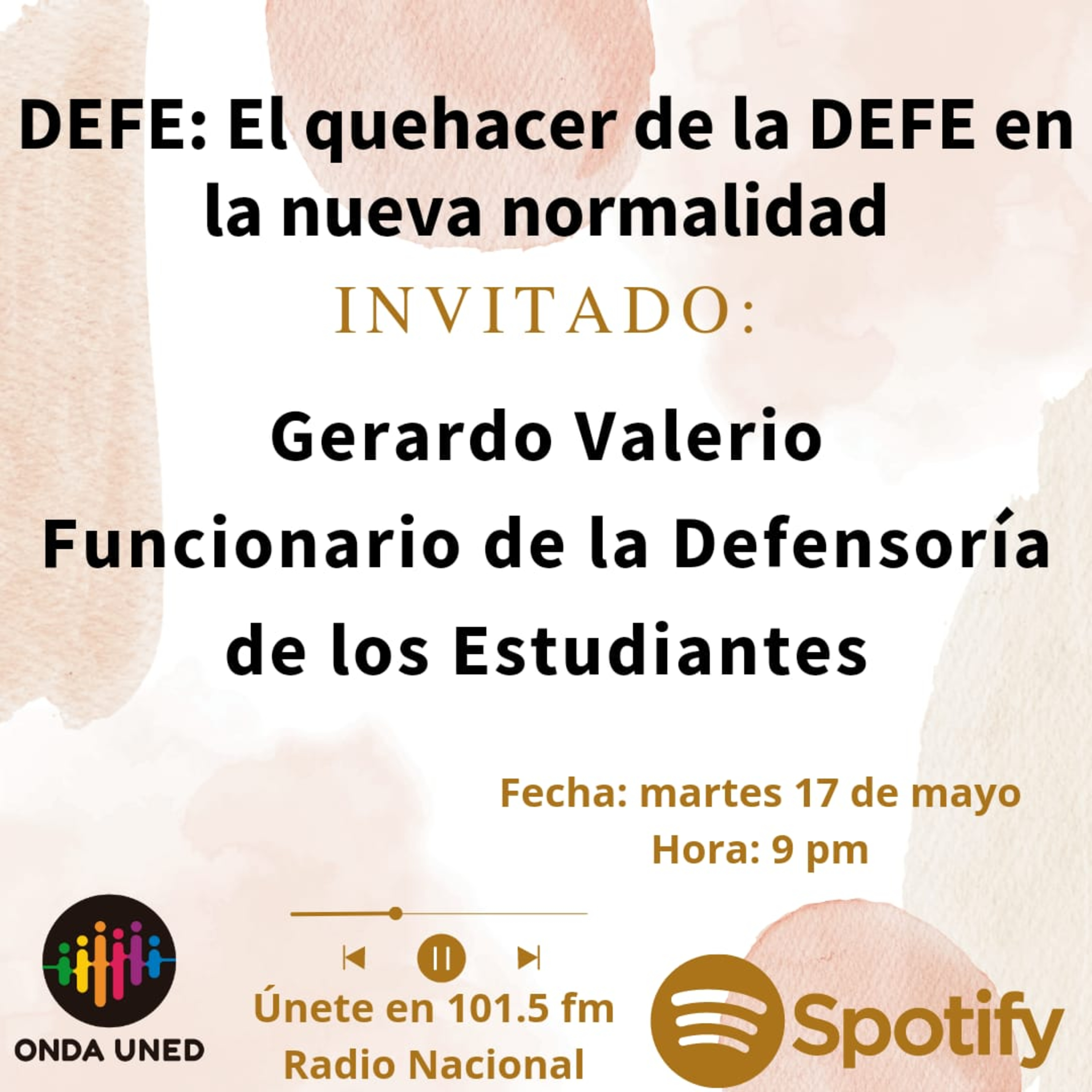 DEFE: El quehacer de la DEFE en la nueva normalidad episode artwork